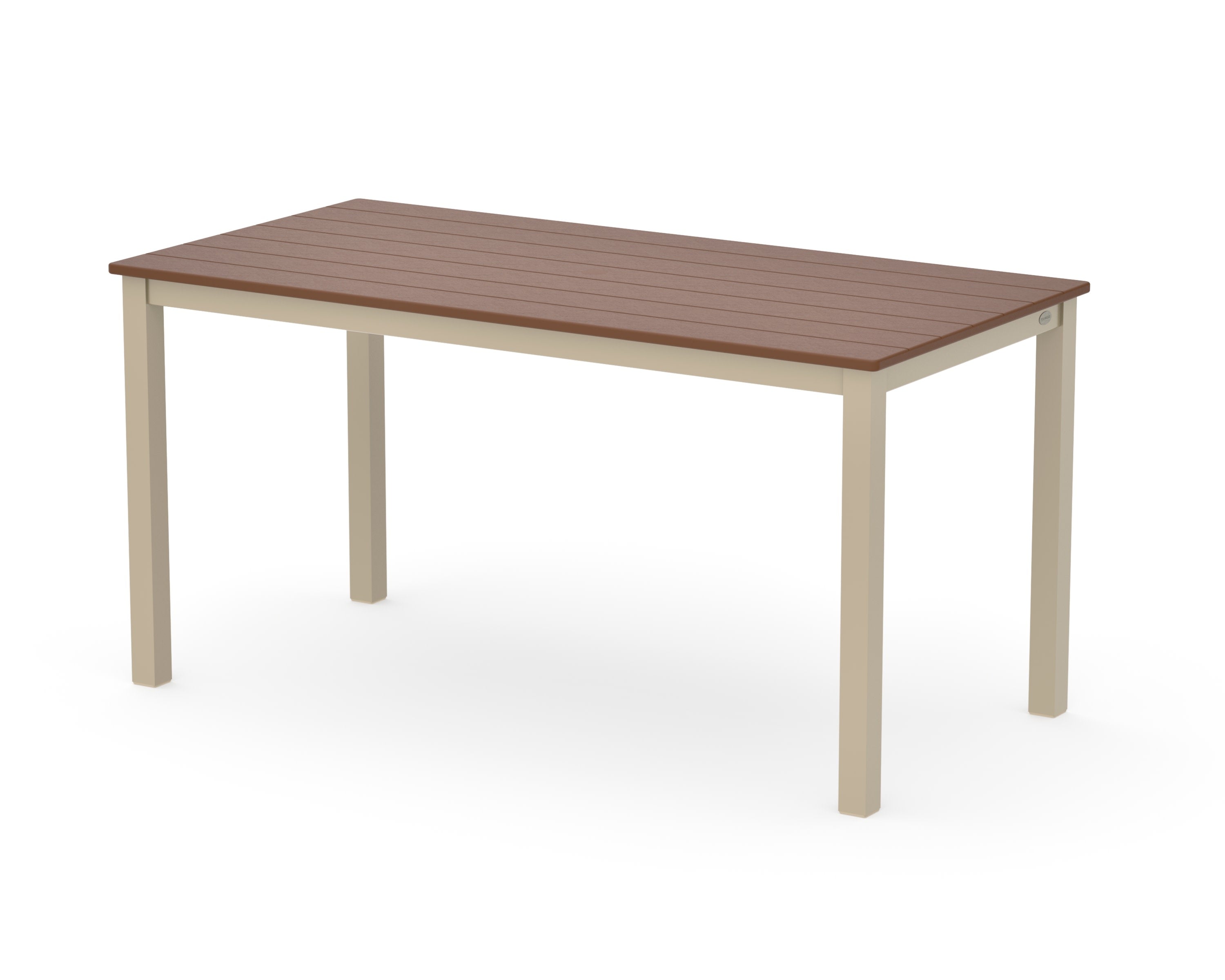 Main Street 30 x 60 Dining Table in Sand / Teak