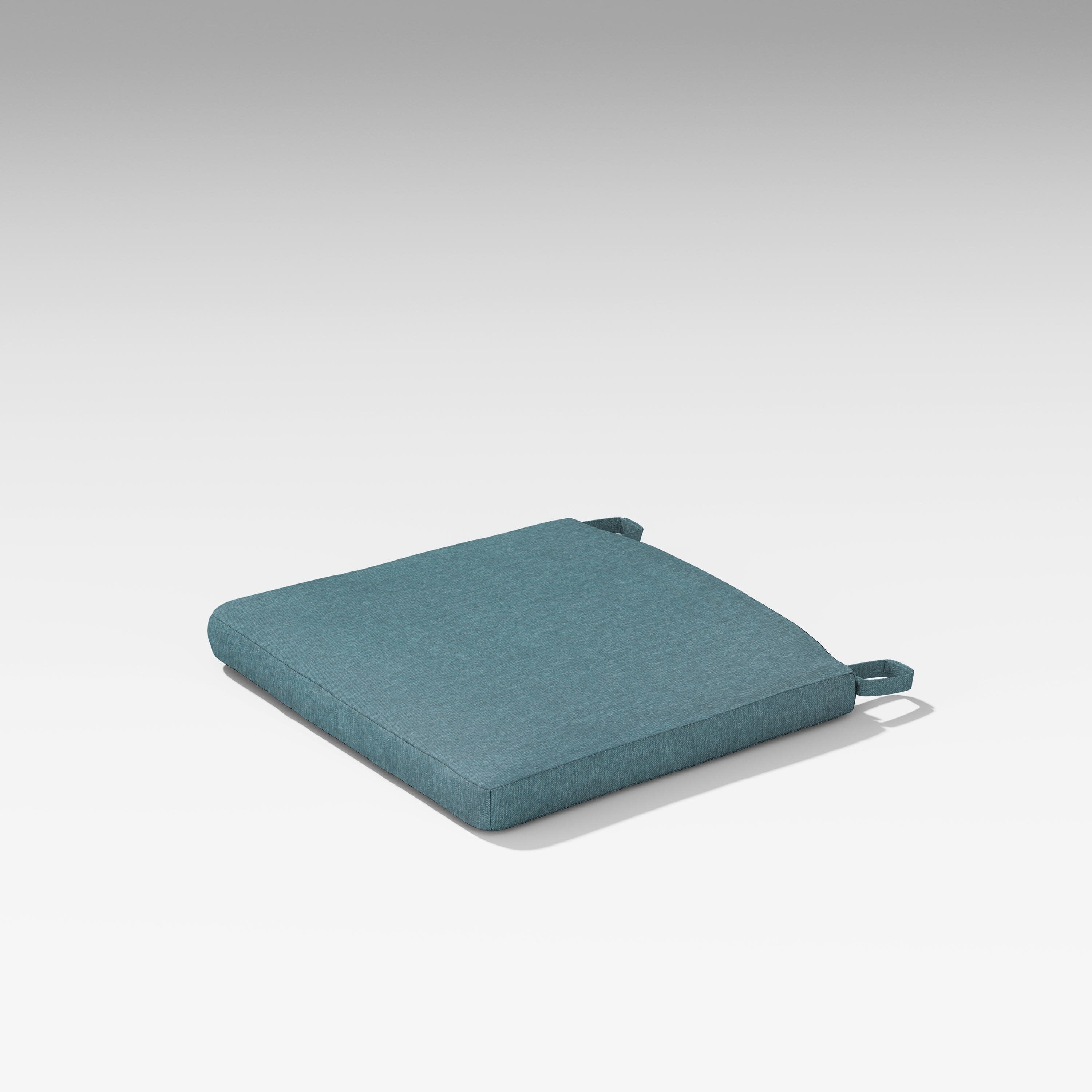 Estate Dining Seat Pad in Ocean Teal