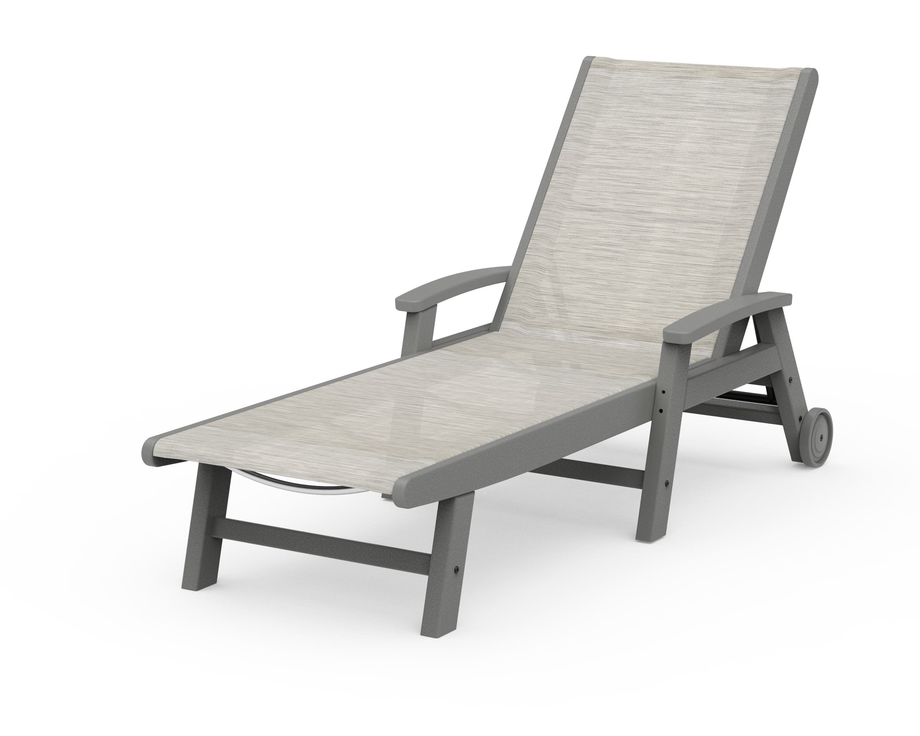 Coastal Chaise with Wheels
