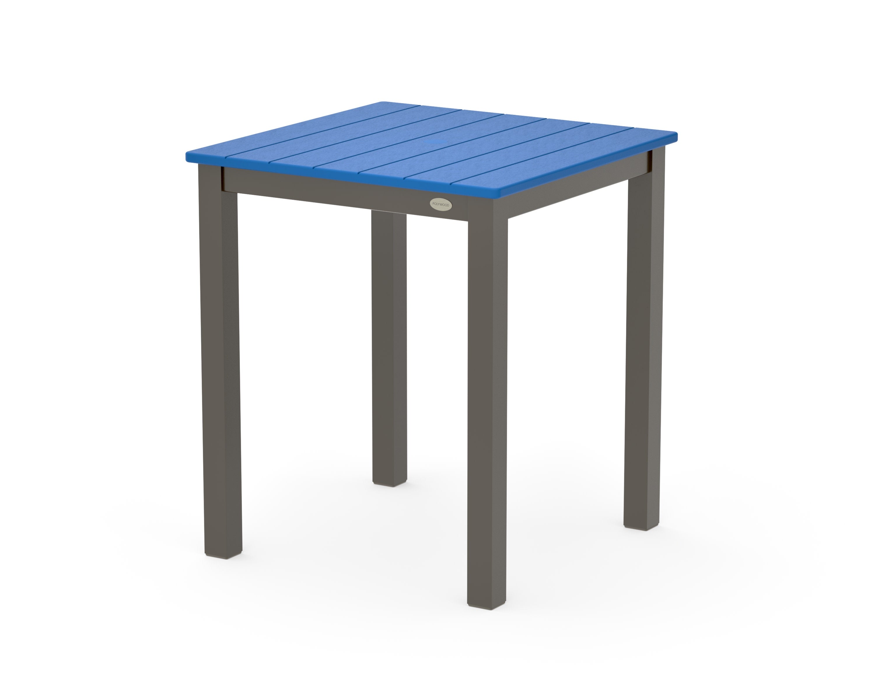 Main Street 26 x 26 Dining Table in Bronze / Pacific Blue