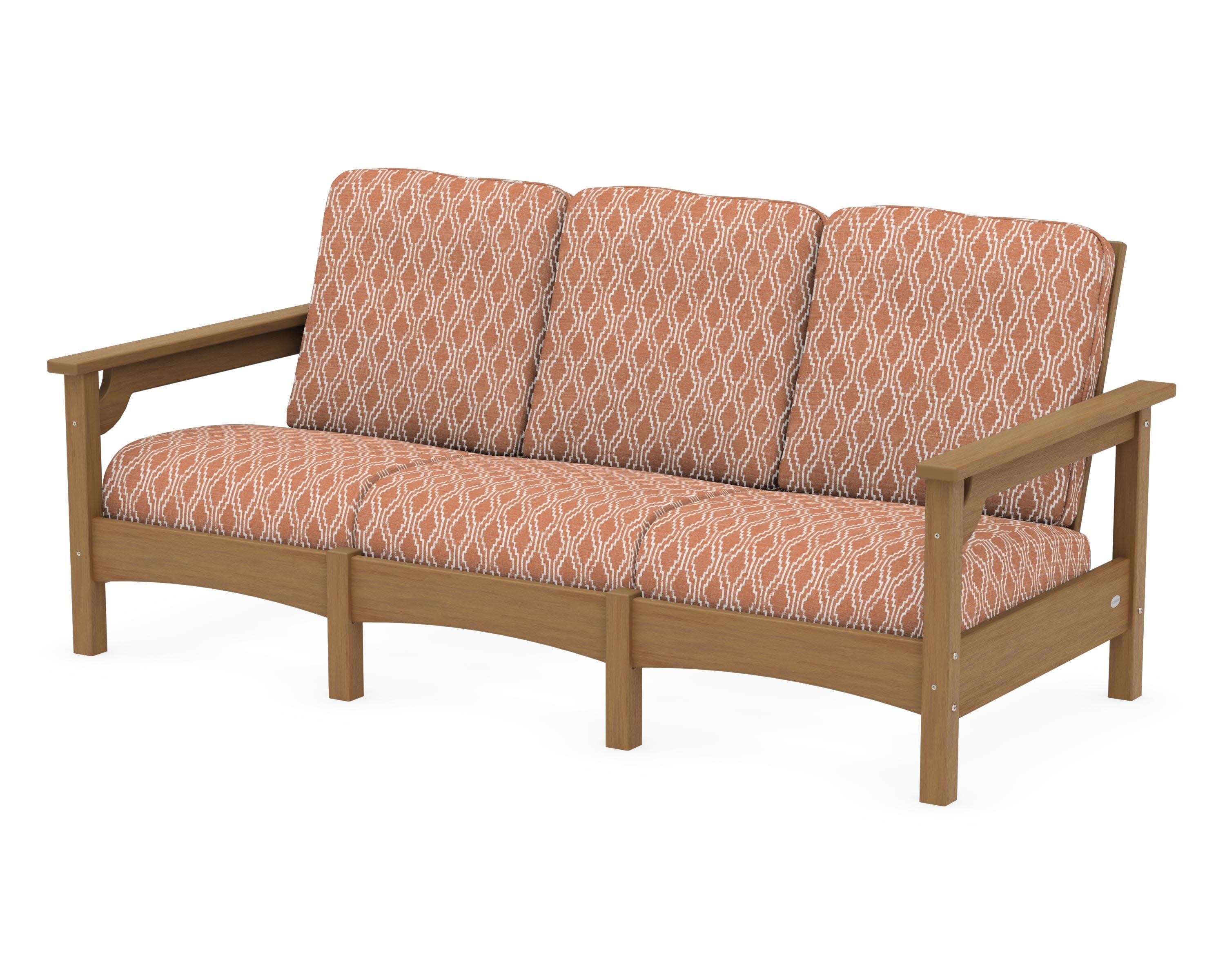Club Sofa in Natural / Solve Clay