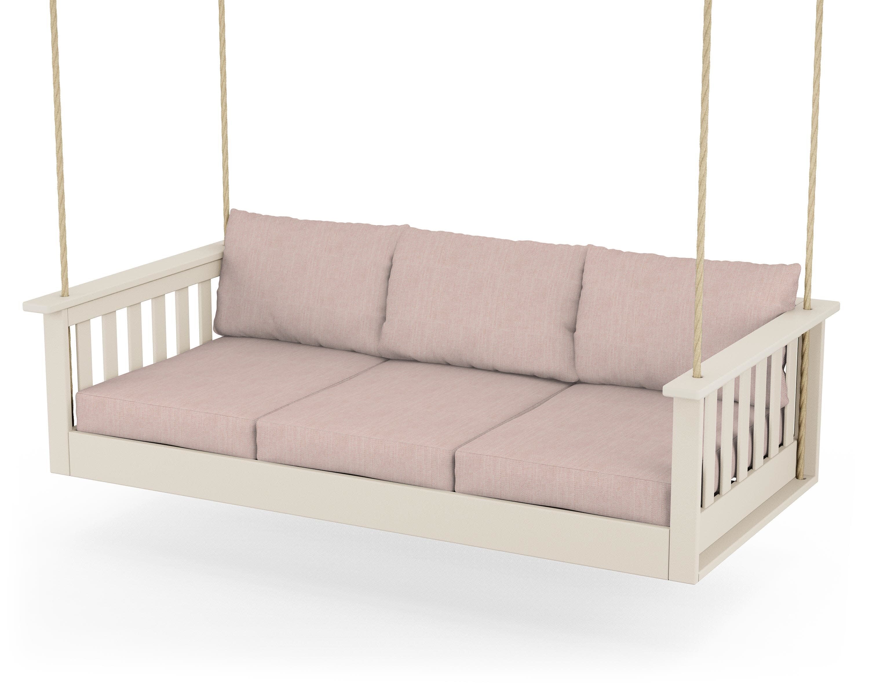 Vineyard Daybed Swing in Sand / Play Cameo
