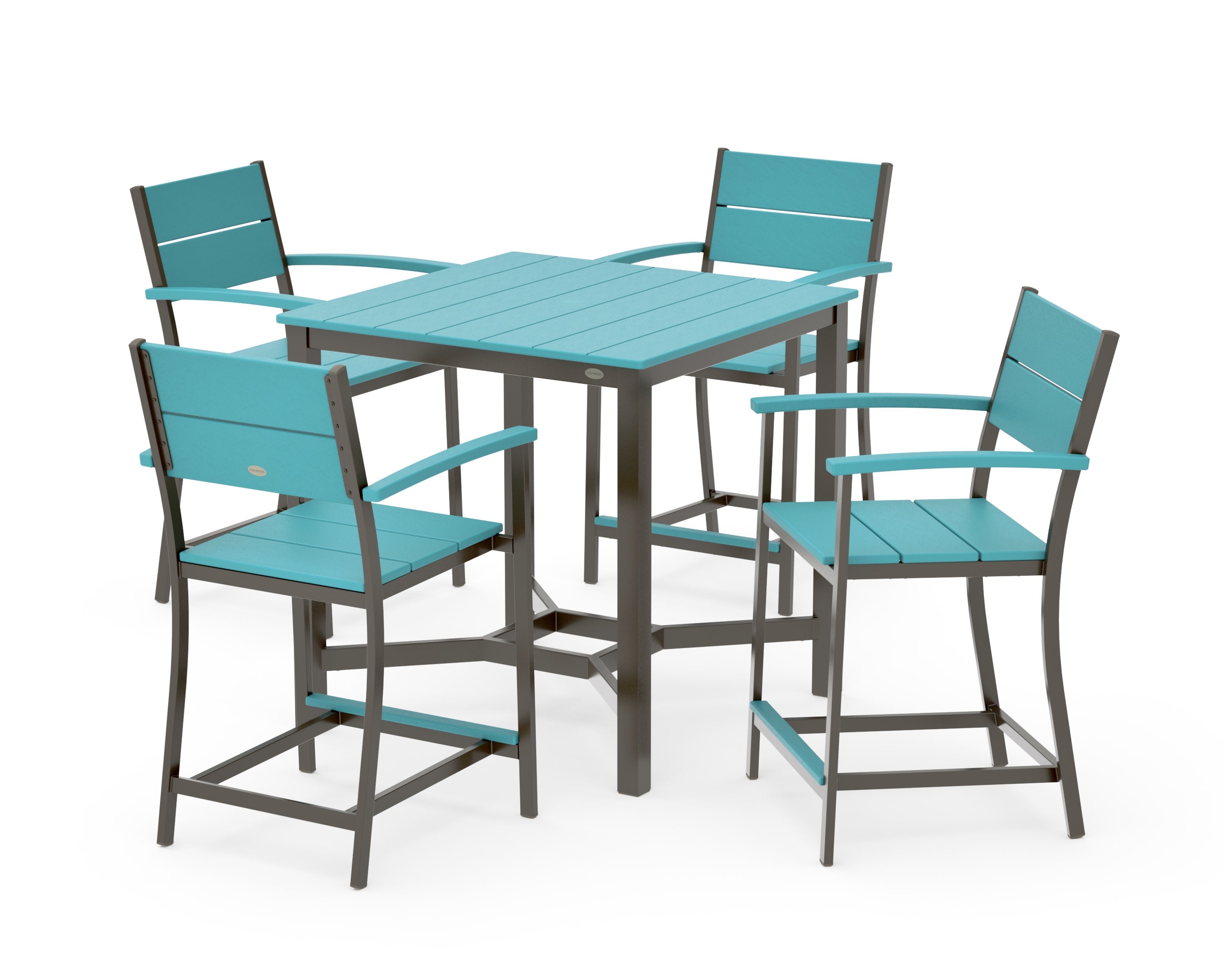 Main Street 5-Piece Counter Set in Bronze / Aruba