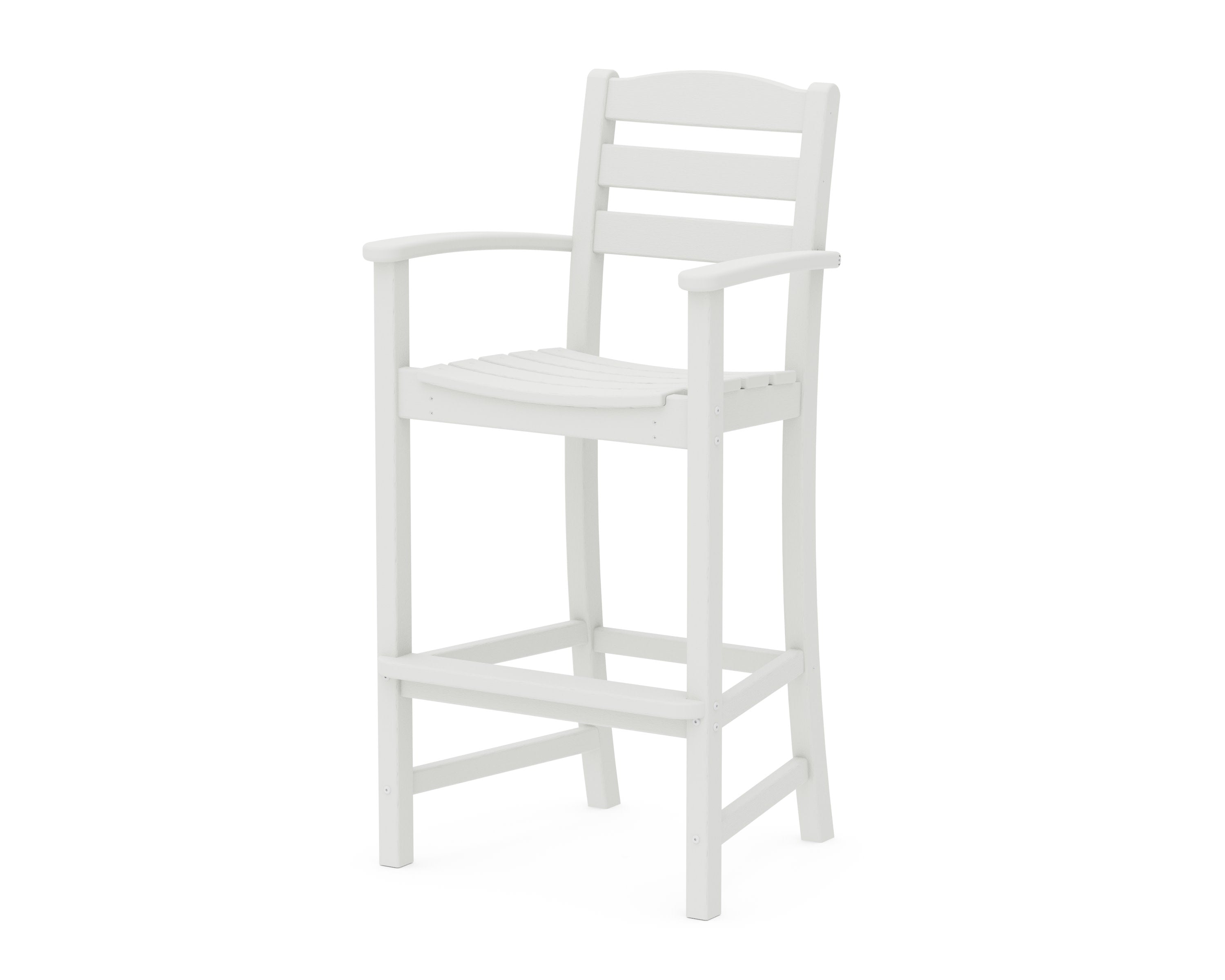 La Casa Caf Bar Arm Chair in Vintage White