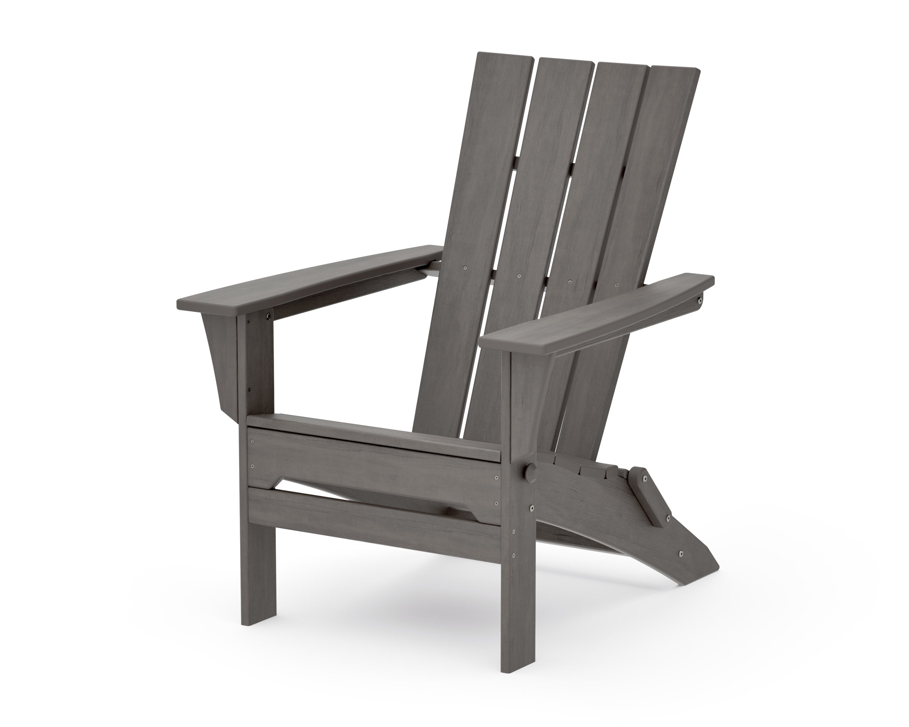 Quattro Folding Adirondack in Driftwood
