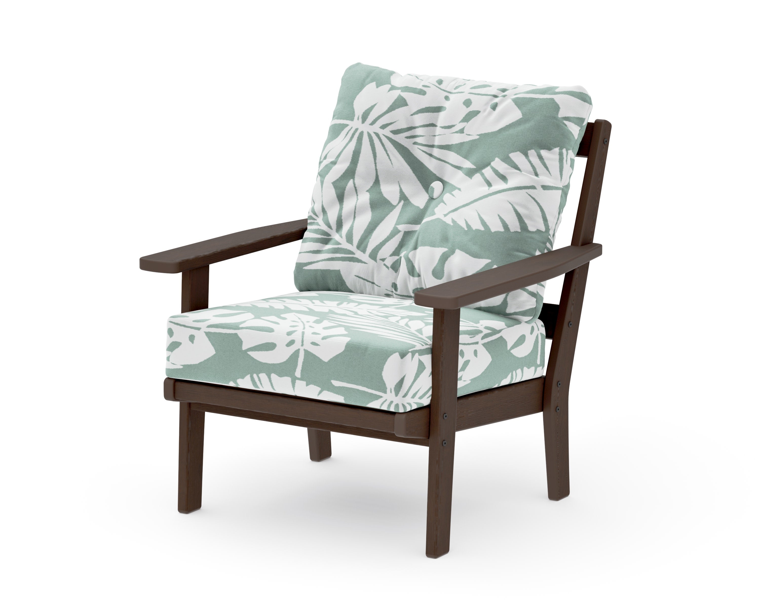 Prairie Deep Seating Chair in Kona / Leaf Glacier Spa