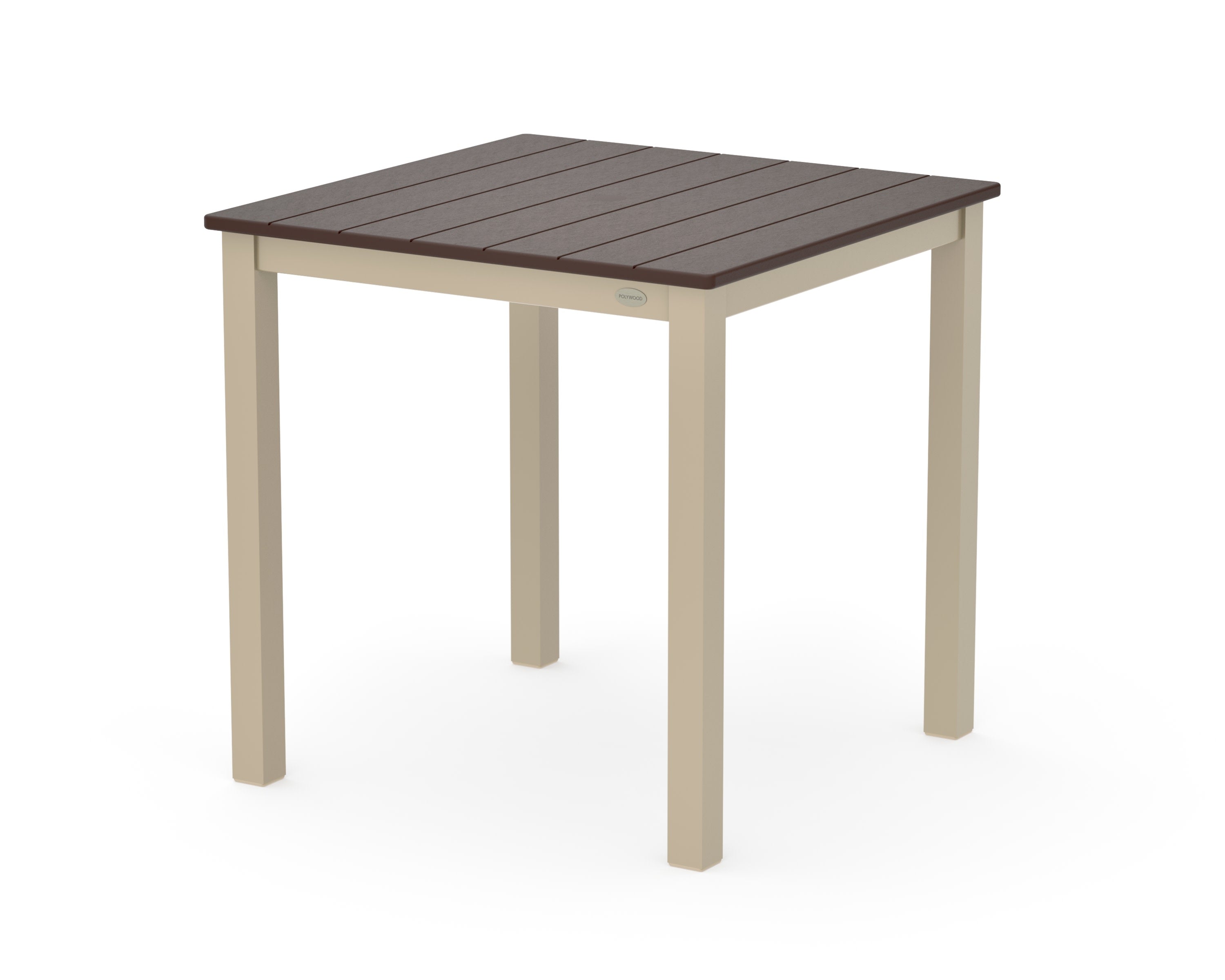 Main Street 30 x 30 Dining Table in Sand / Mahogany