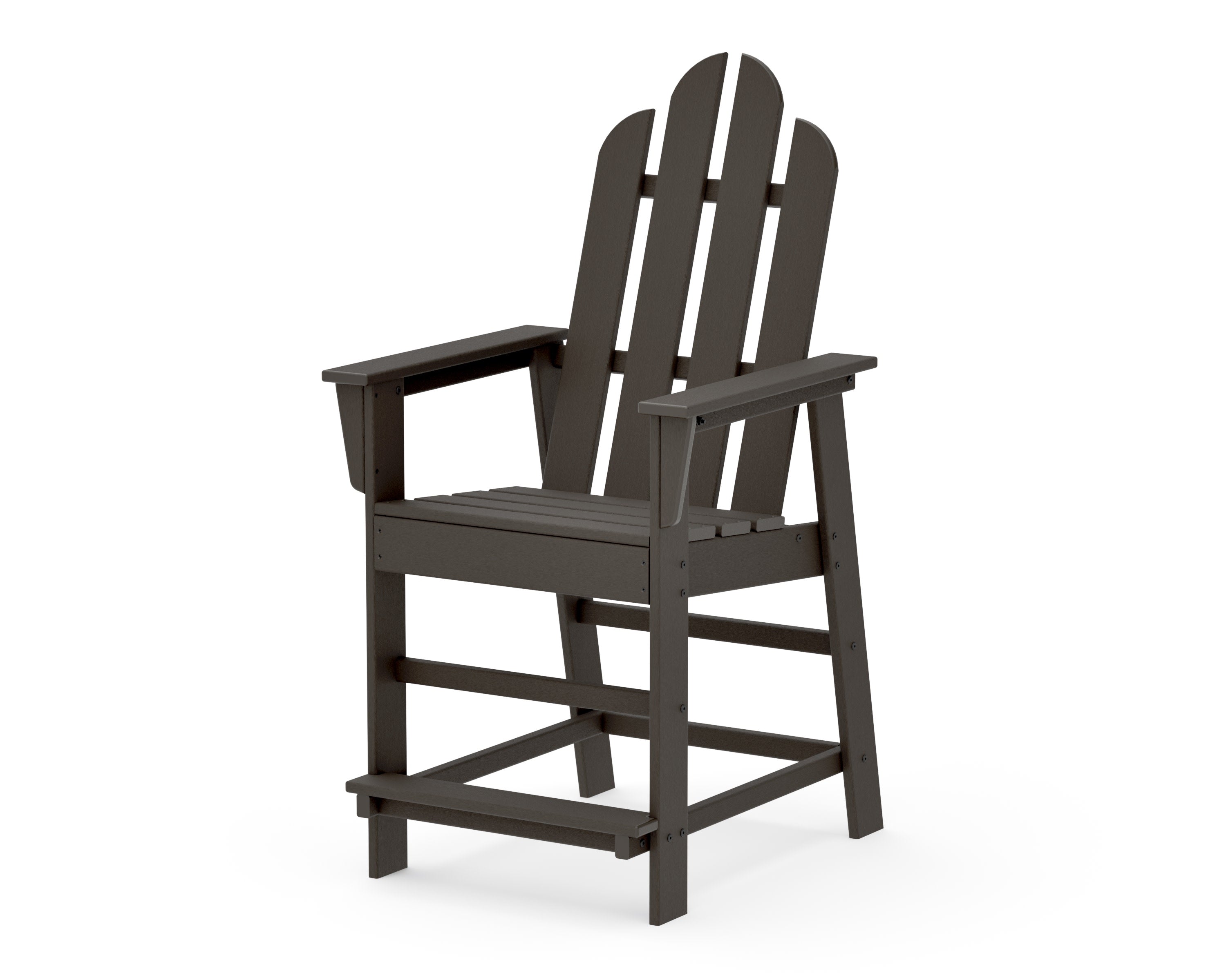 Long Island Counter Chair in Vintage Coffee