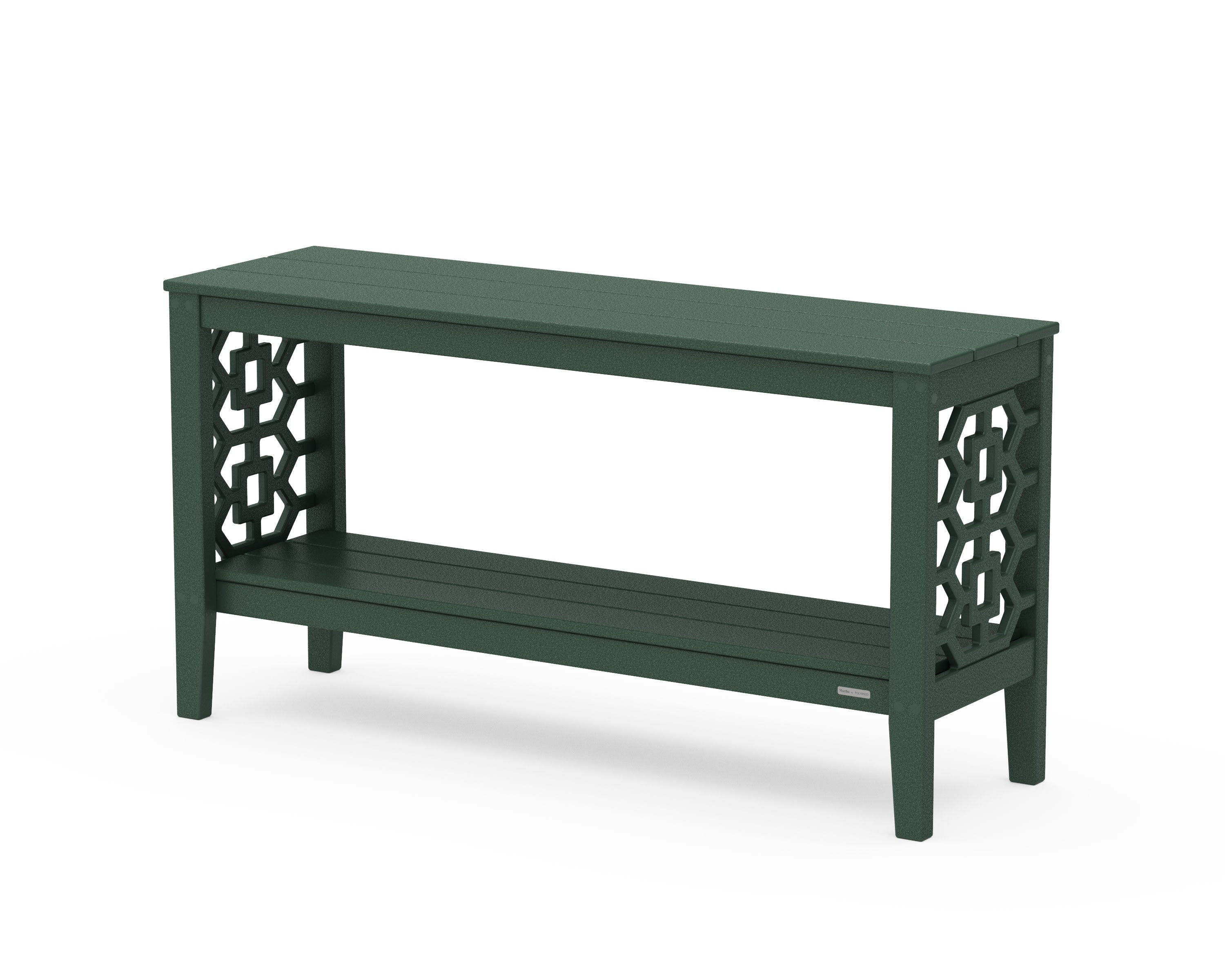 Chinoiserie 56 Console Table in Green