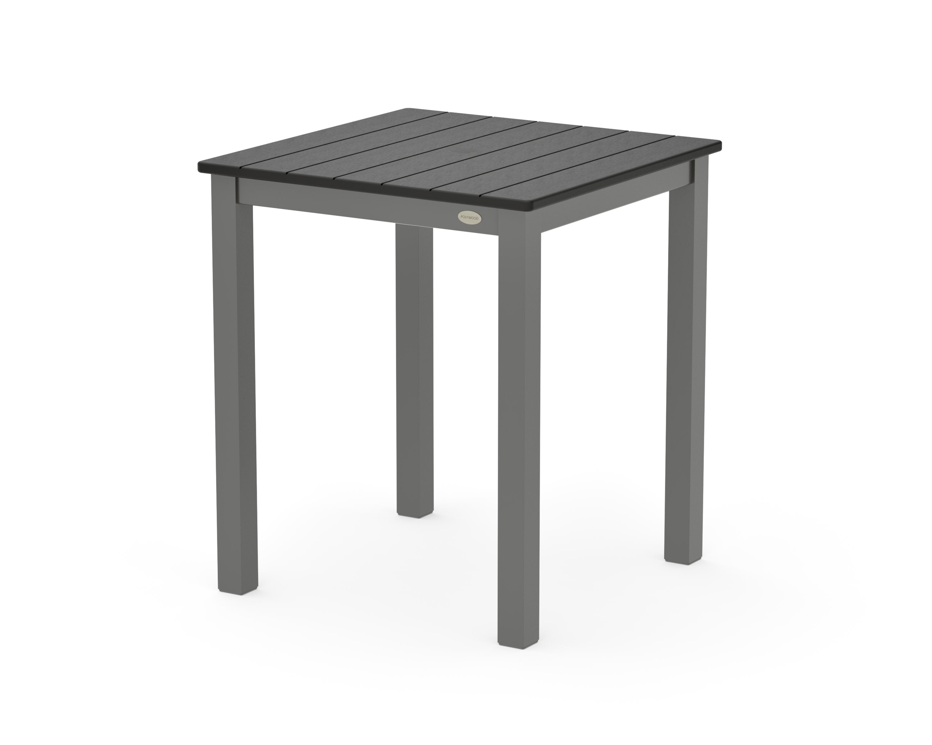 Main Street 26 x 26 Dining Table in Charcoal / Black