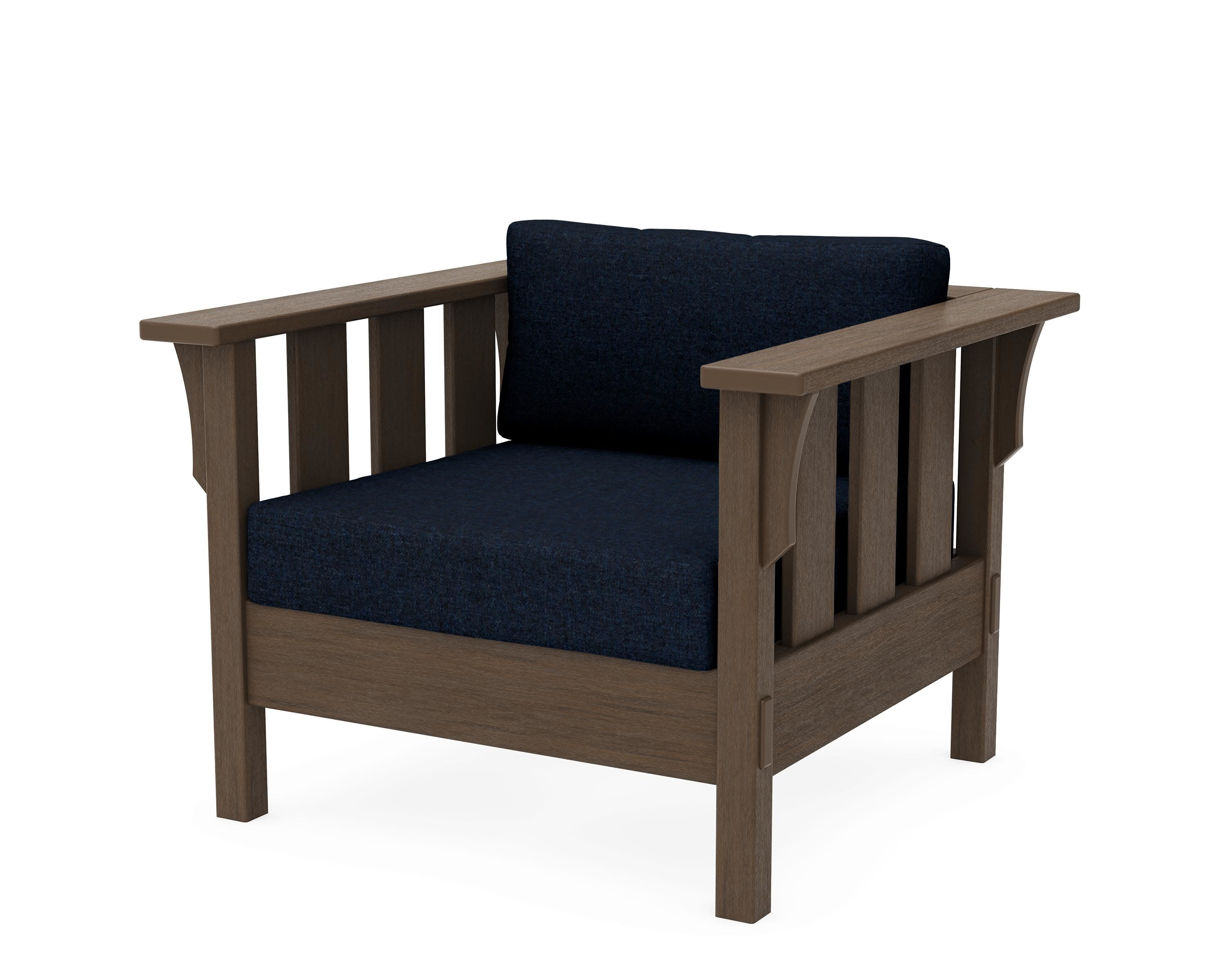 Acadia Deep Seating Chair in Kona / Marine Indigo