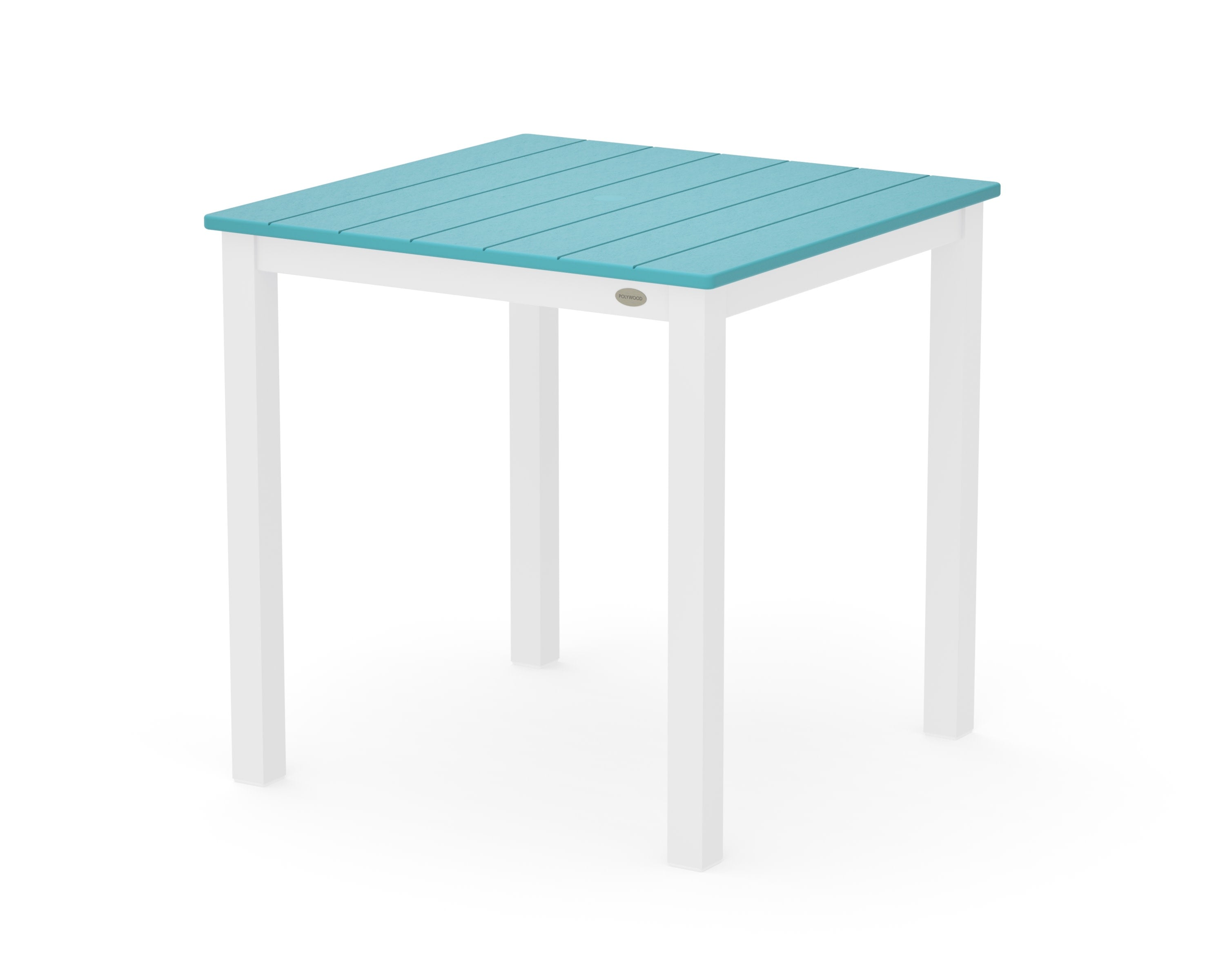 Main Street 30 x 30 Dining Table in White / Aruba