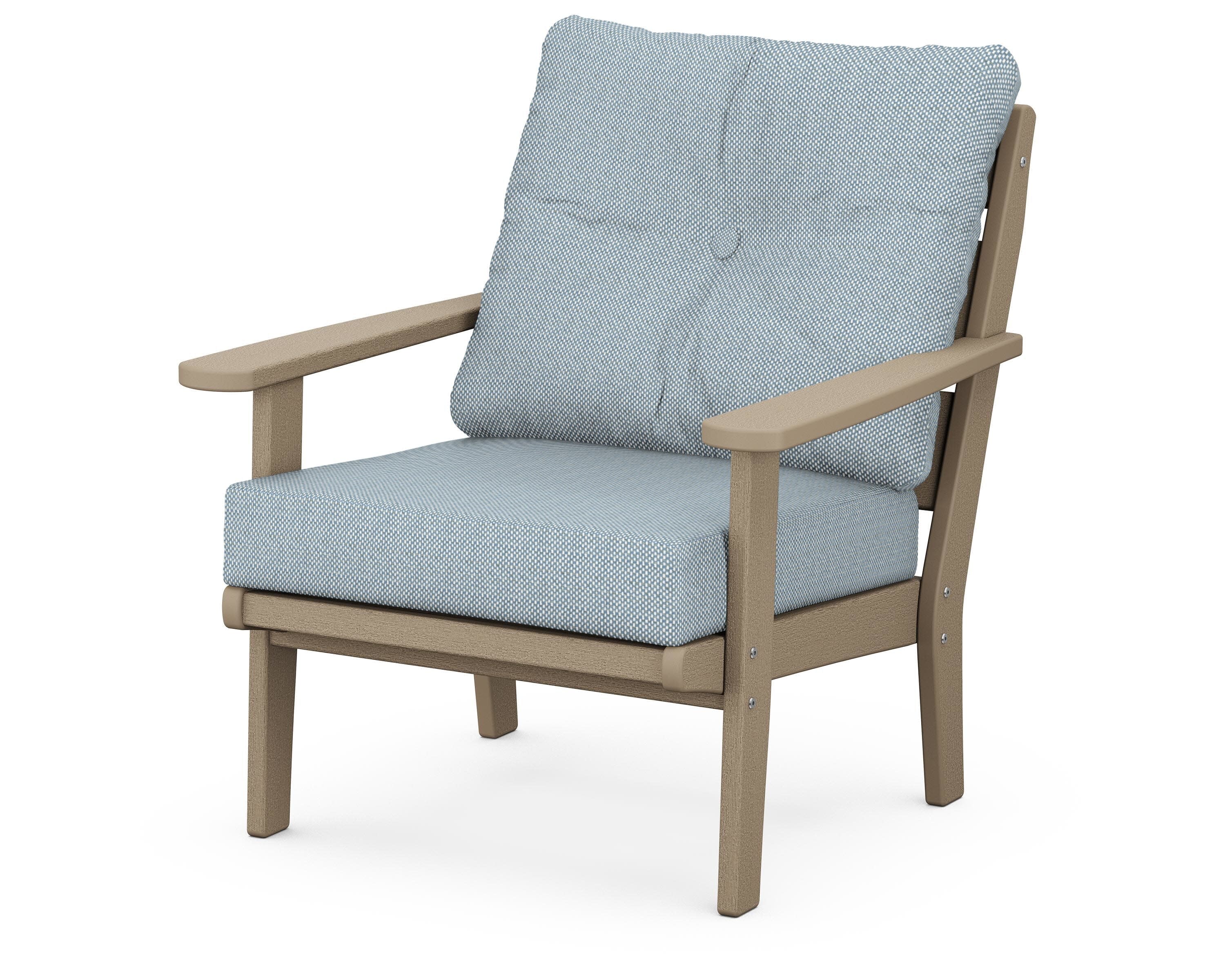 Lakeside Deep Seating Chair in Vintage Sahara / Exhale Sky