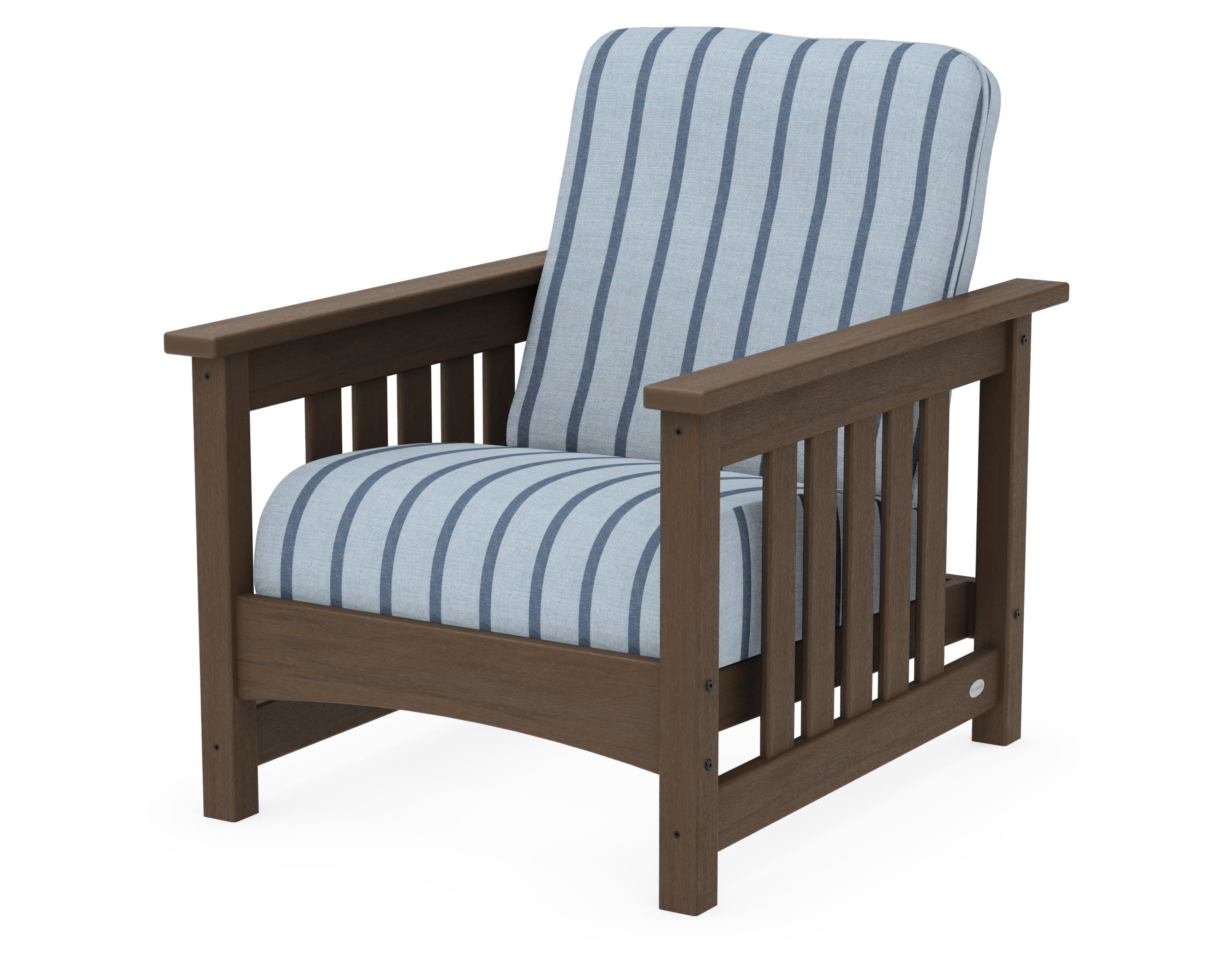 Club Mission Chair in Kona / Unwind Sky