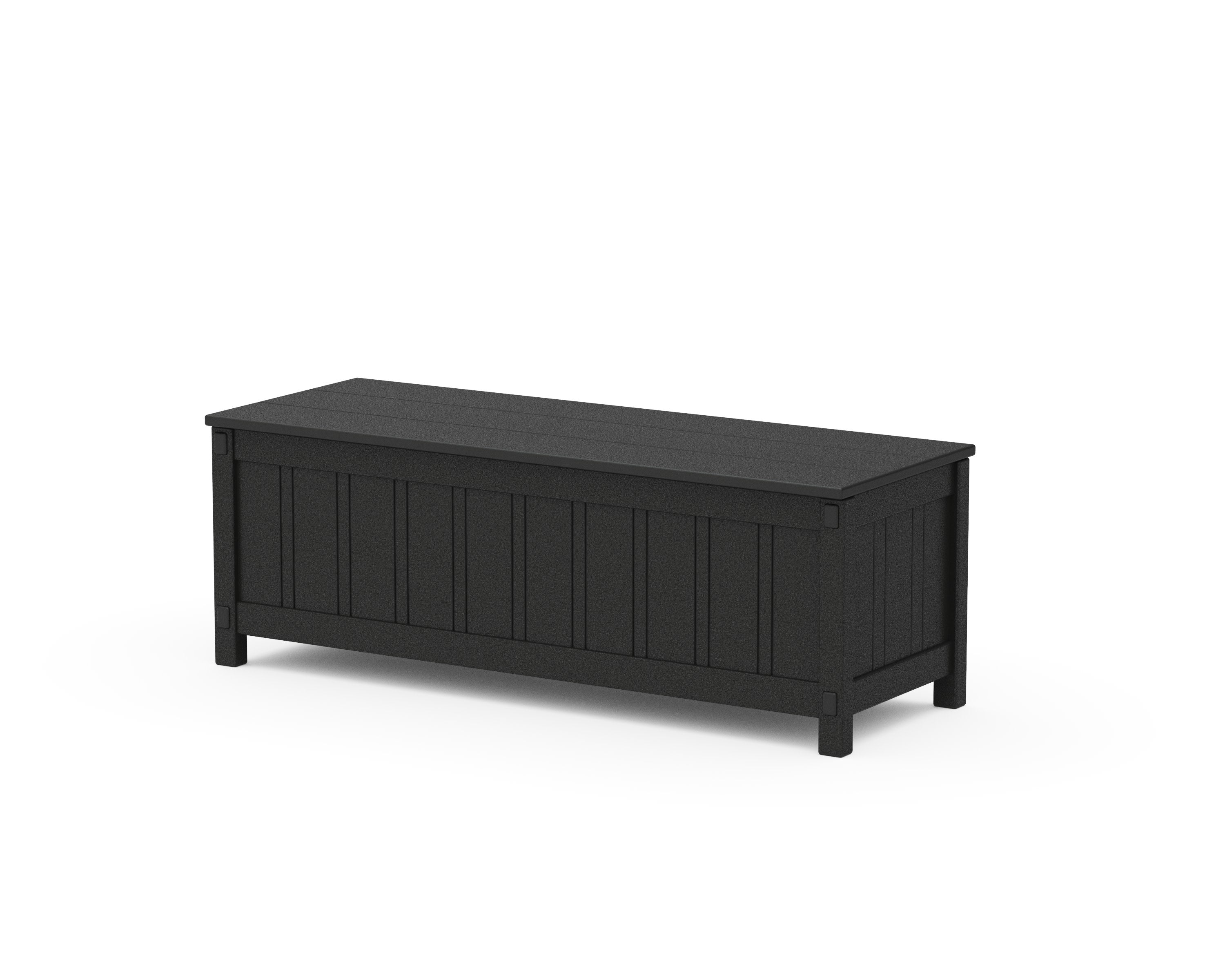 Acadia 48 Storage Bench in Black
