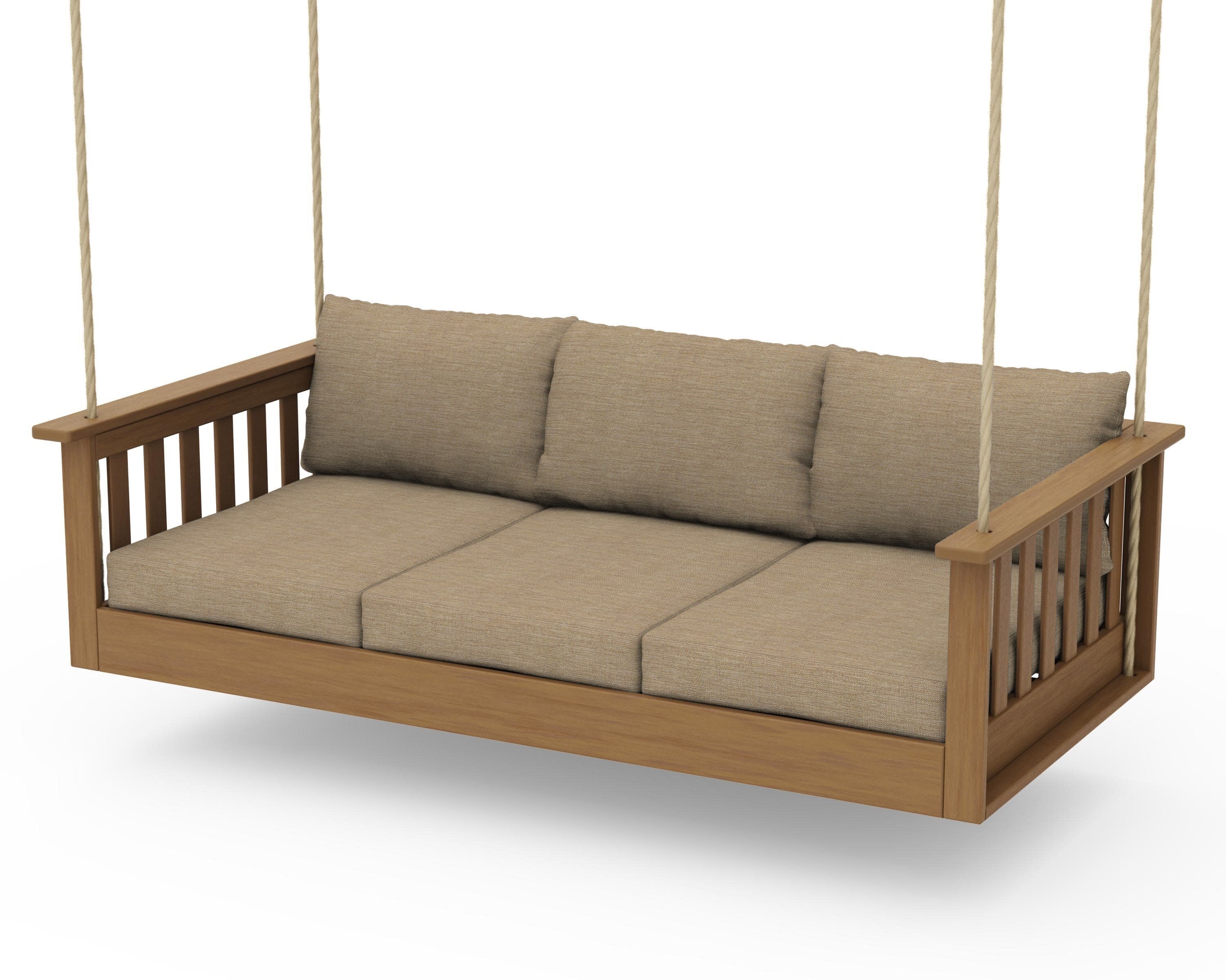 Vineyard Daybed Swing in Natural / Charmer Desert