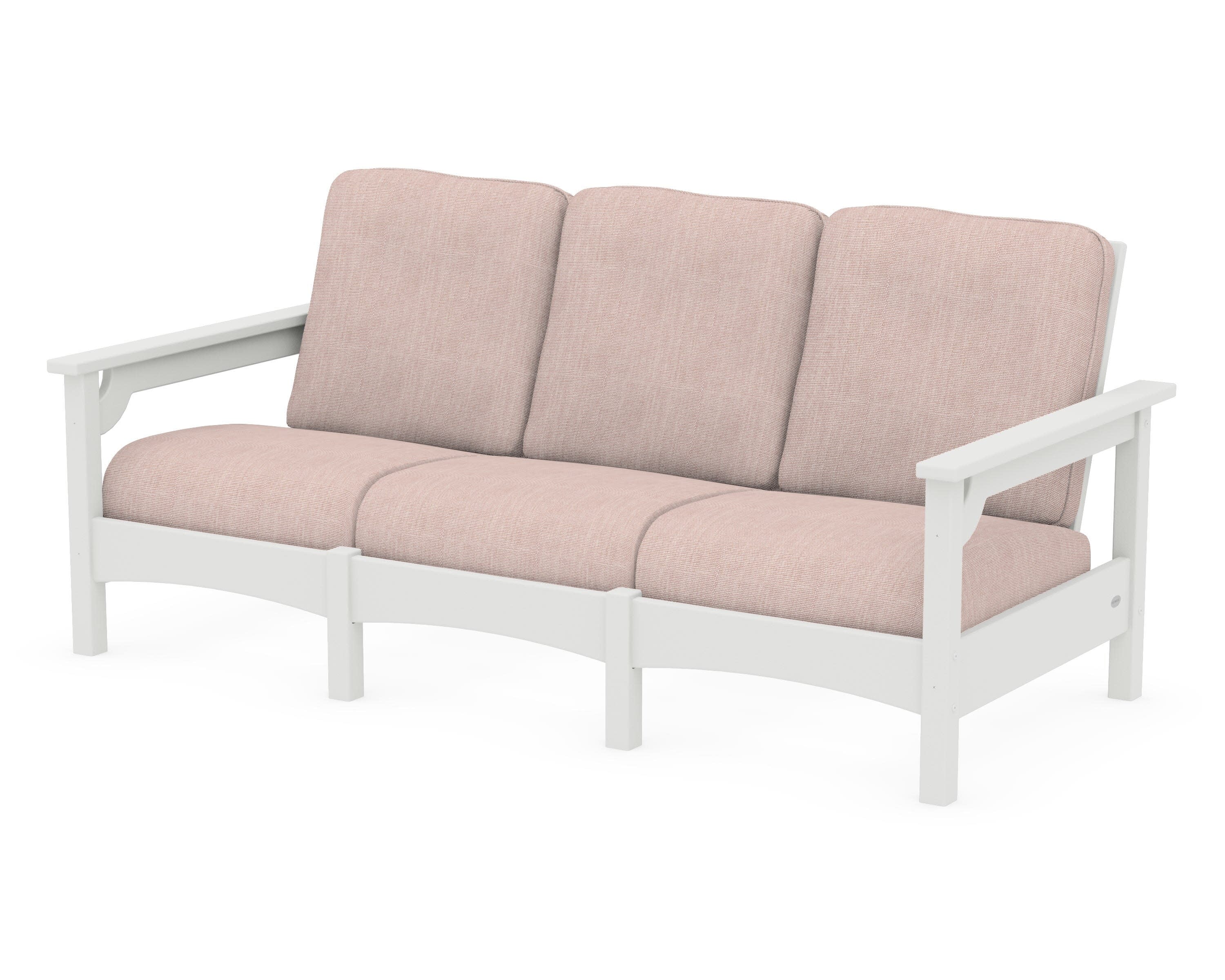 Club Sofa in Vintage White / Play Cameo