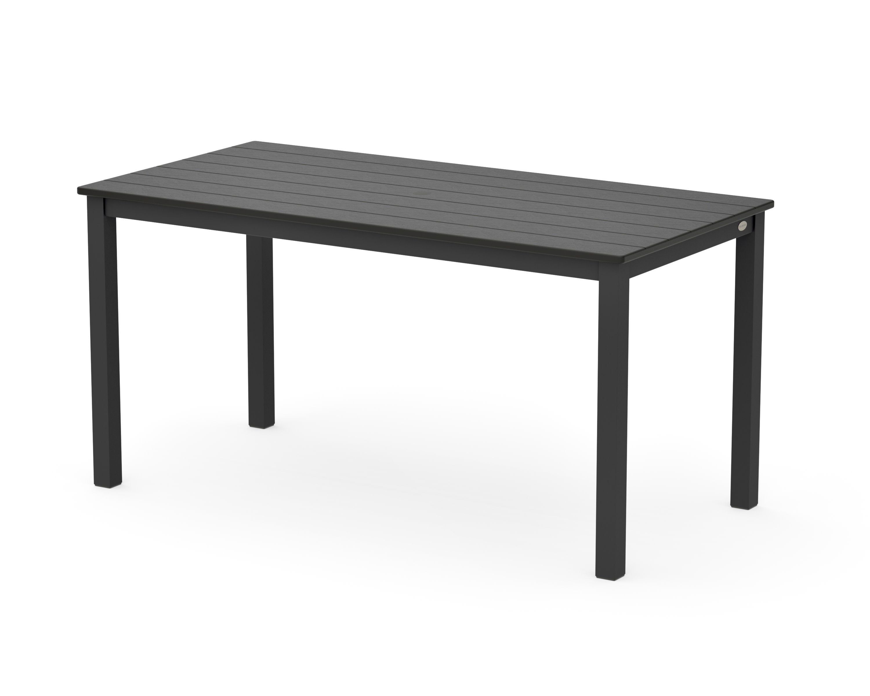 Main Street 30 x 60 Dining Table in Black / Black