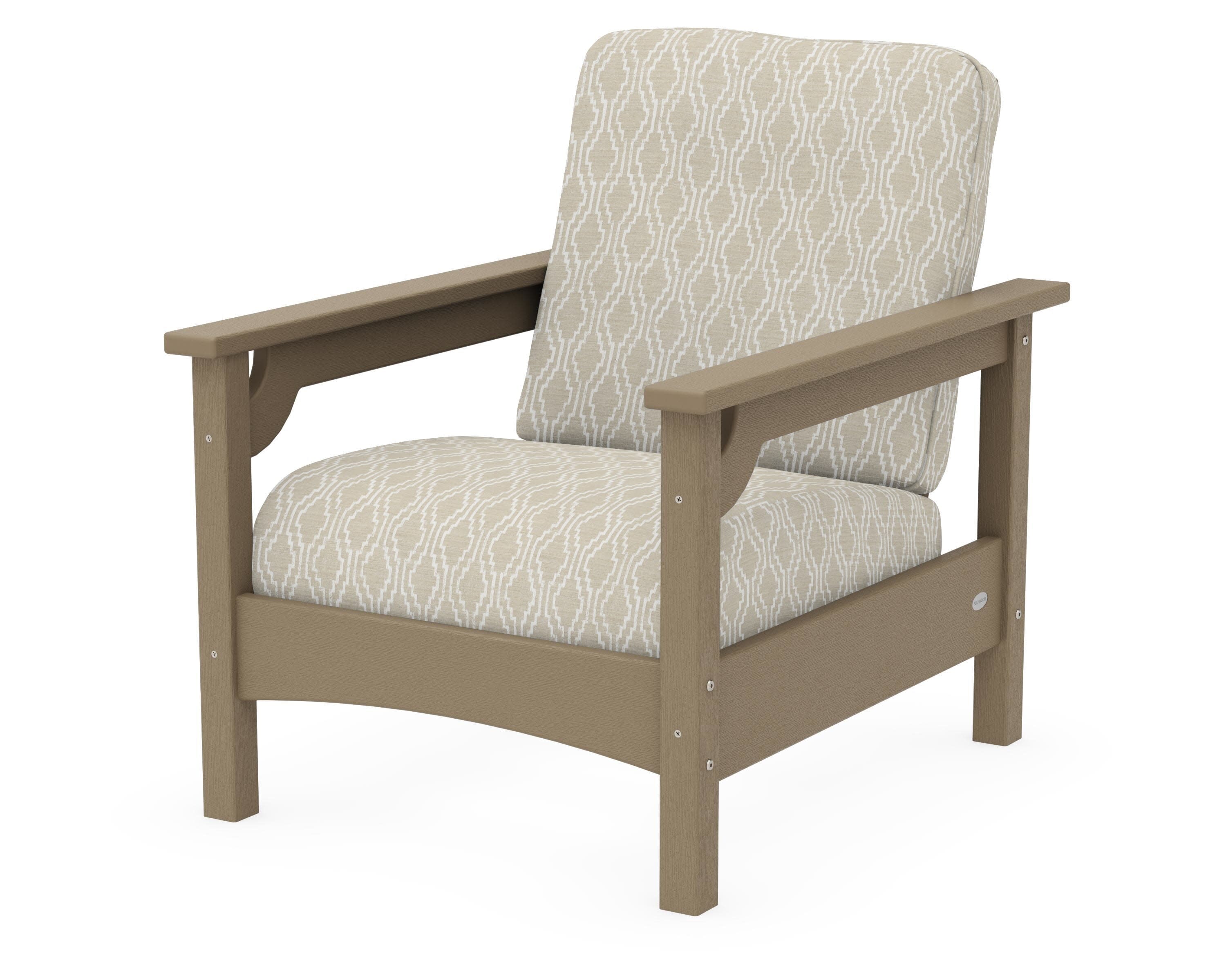 Club Chair in Vintage Sahara / Solve Linen