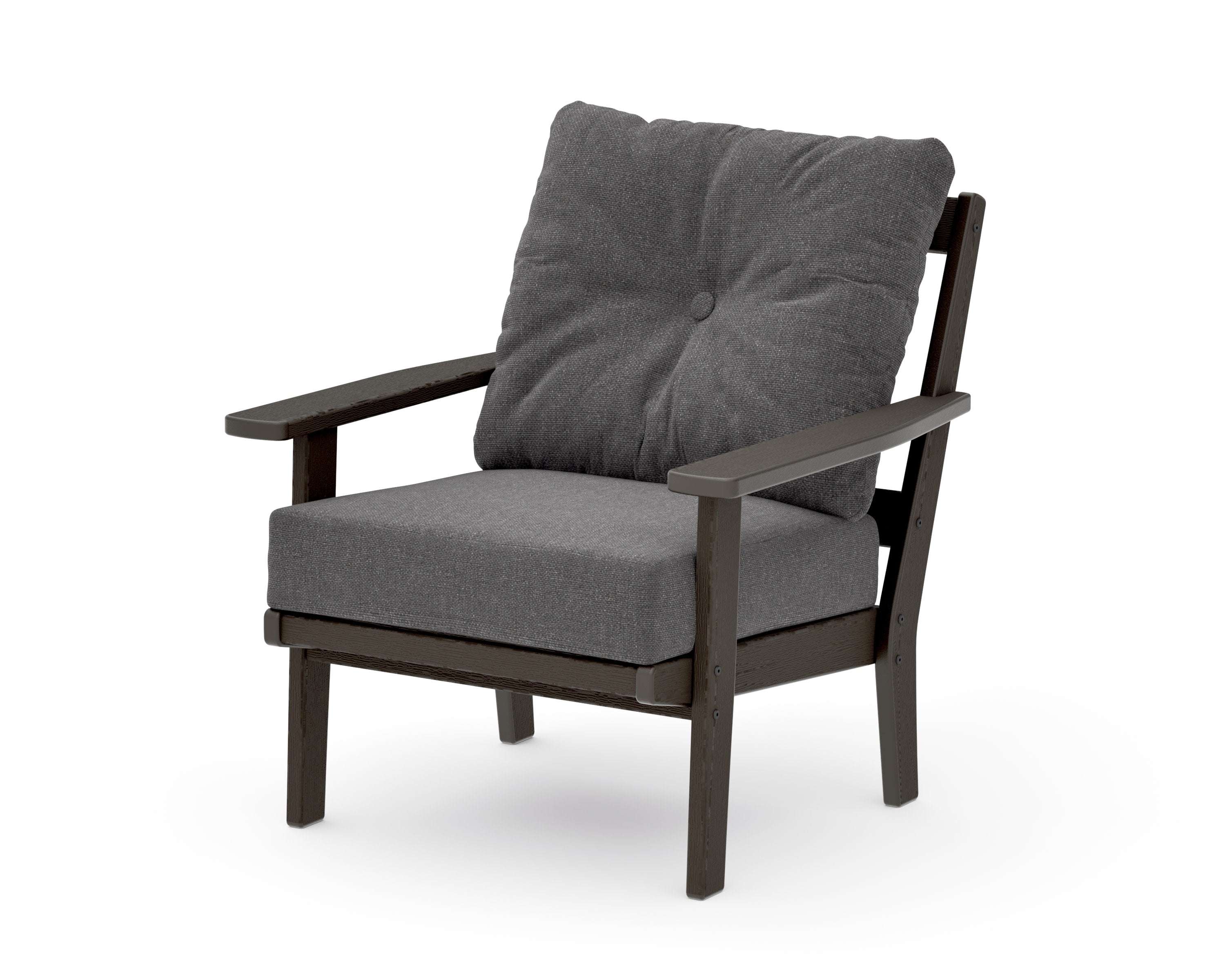 Prairie Deep Seating Chair in Vintage Coffee / Ash Charcoal