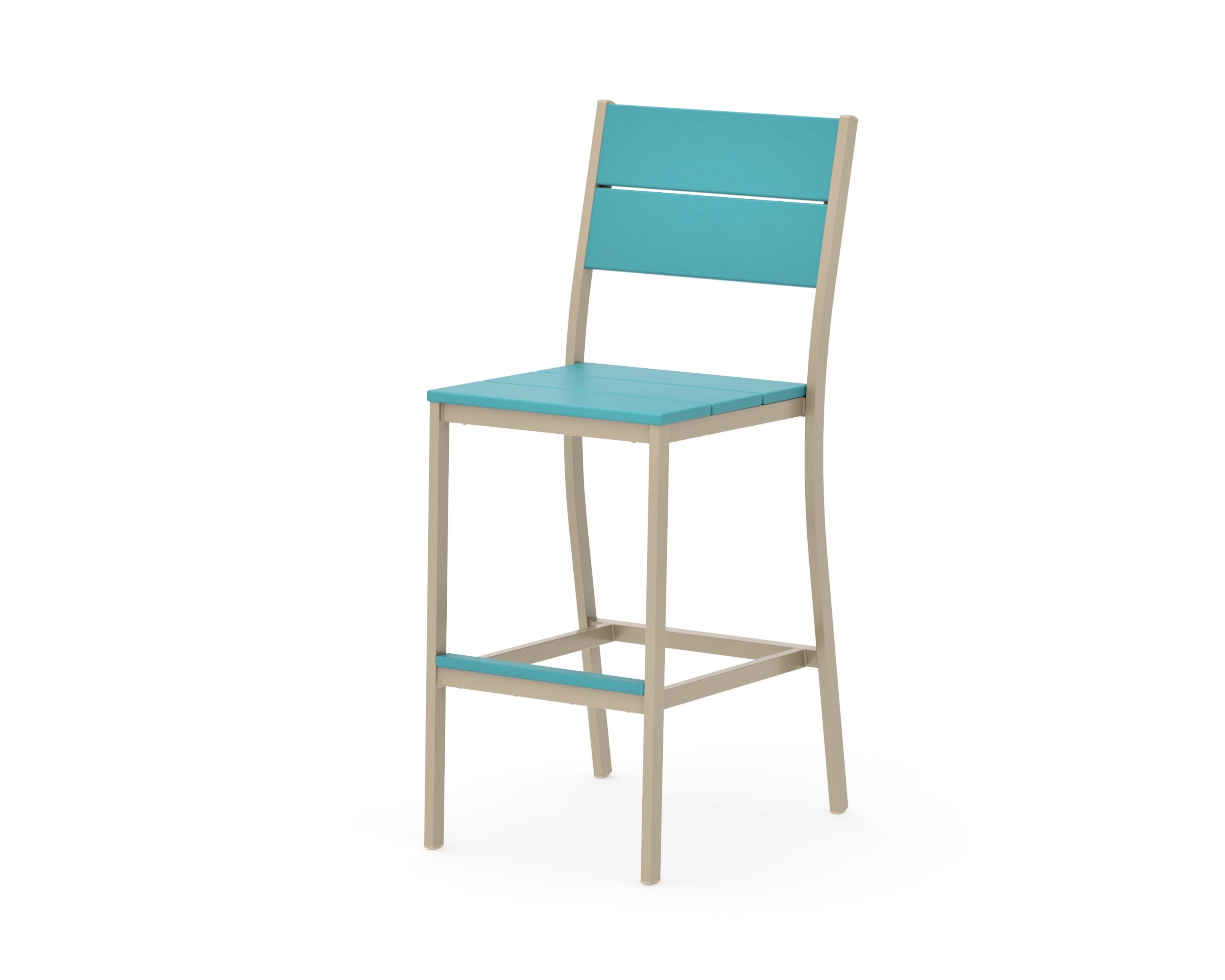 Main Street Bar Side Chair in Sand / Aruba