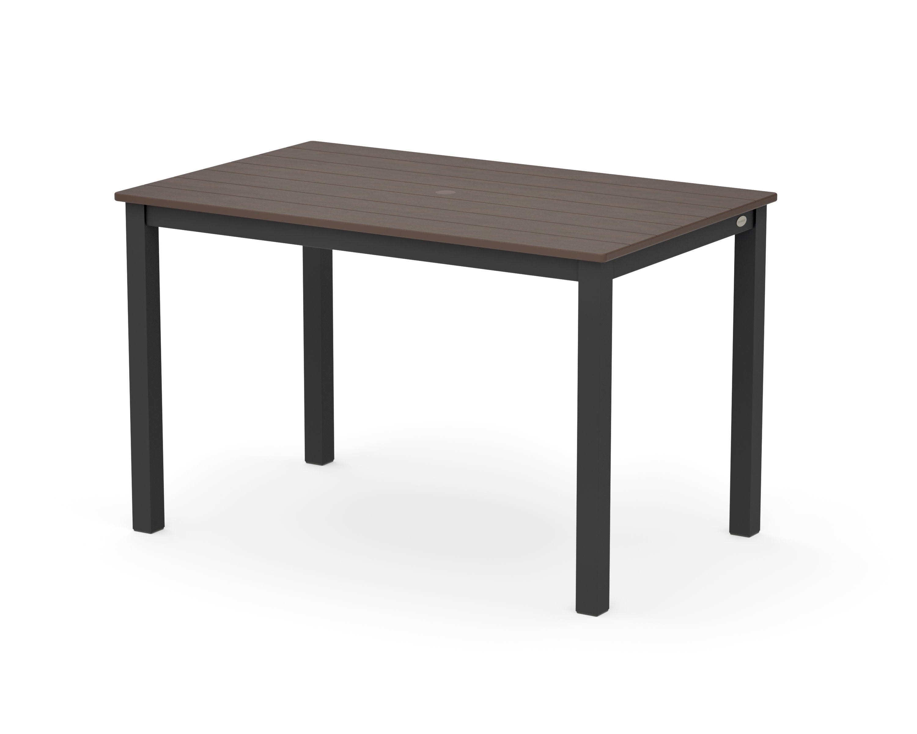 Main Street 30 x 48 Dining Table in Black / Kona