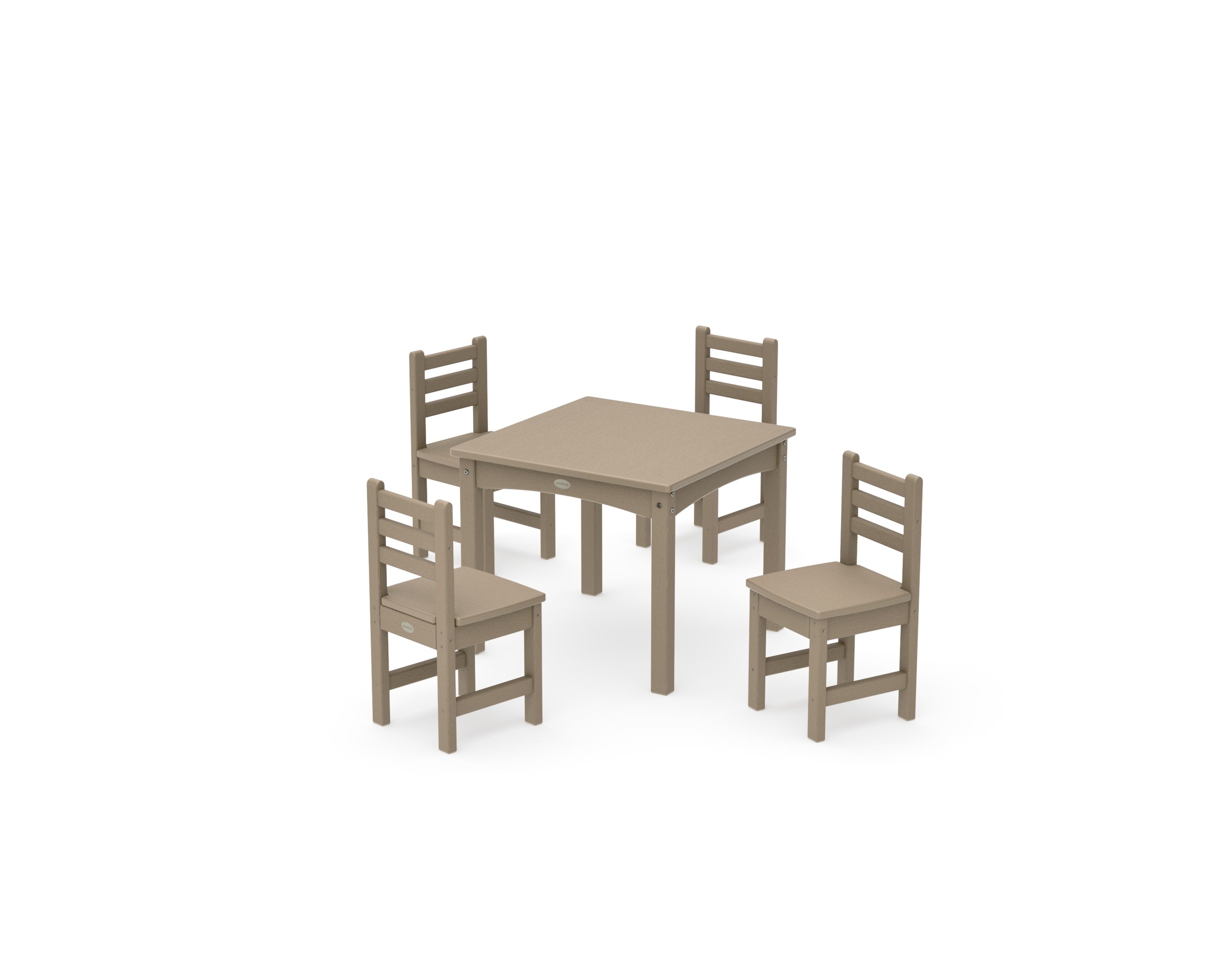 Lakeside Toddler 5-Piece Dining Set in Vintage Sahara