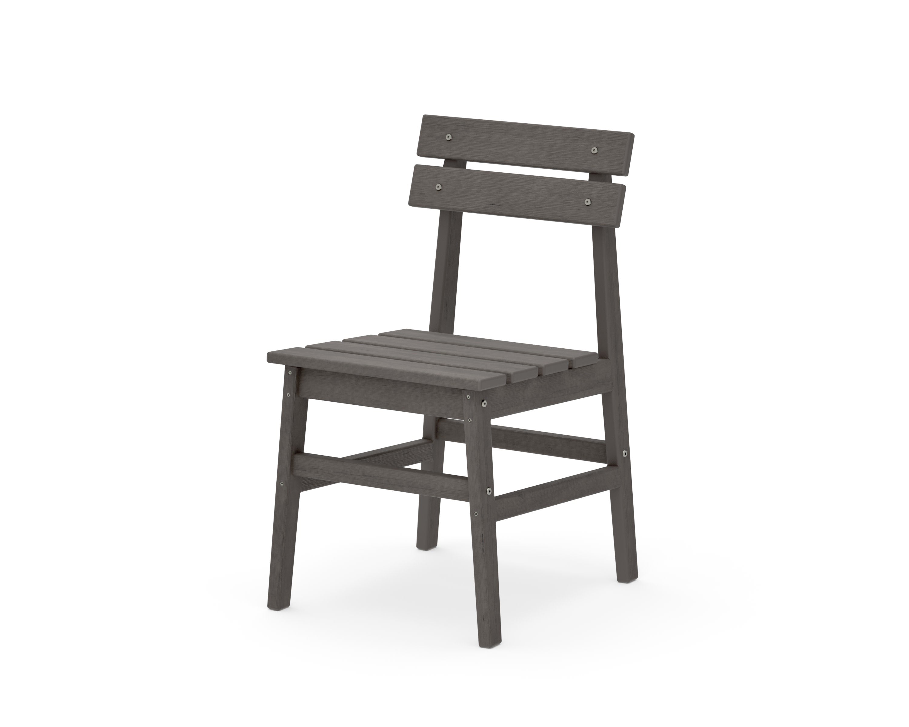 Modern Studio Plaza Chair (Single) in Driftwood