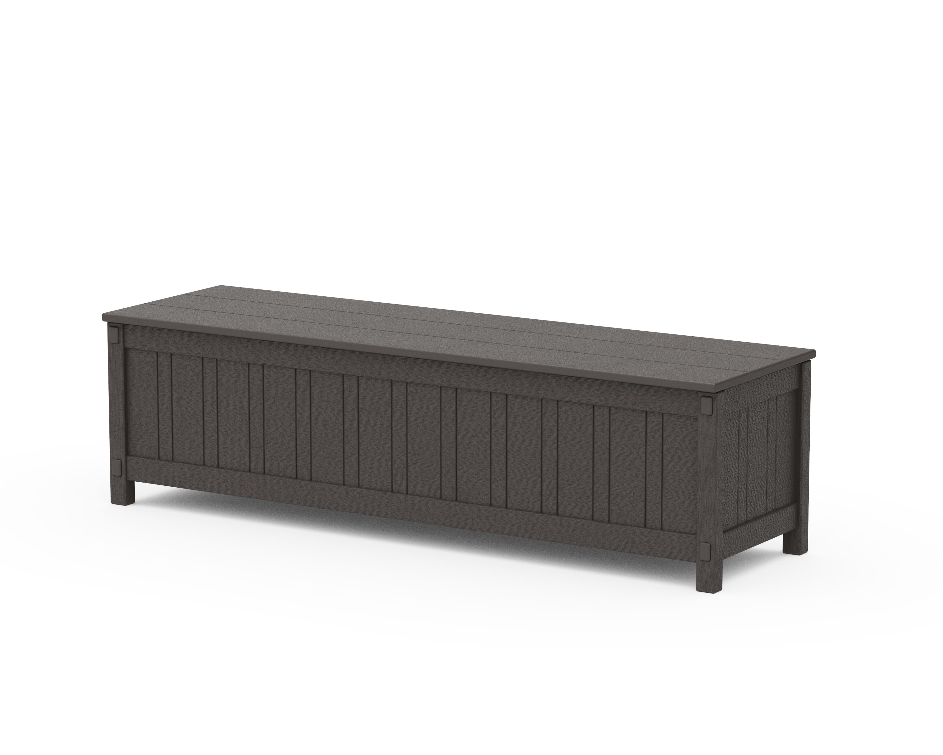 Acadia 60 Storage Bench in Vintage Coffee