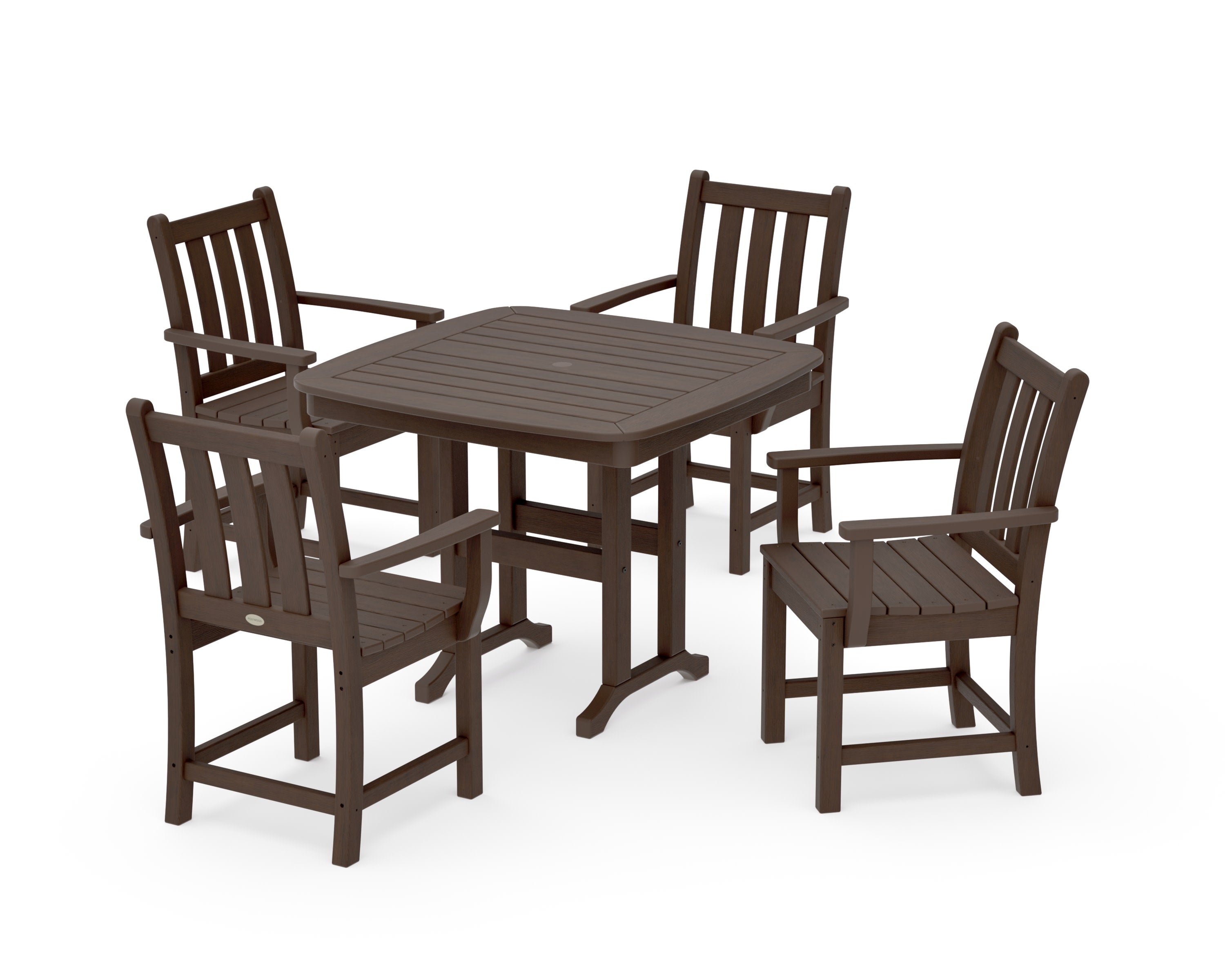 Traditional Garden 5-Piece Dining Set in Kona
