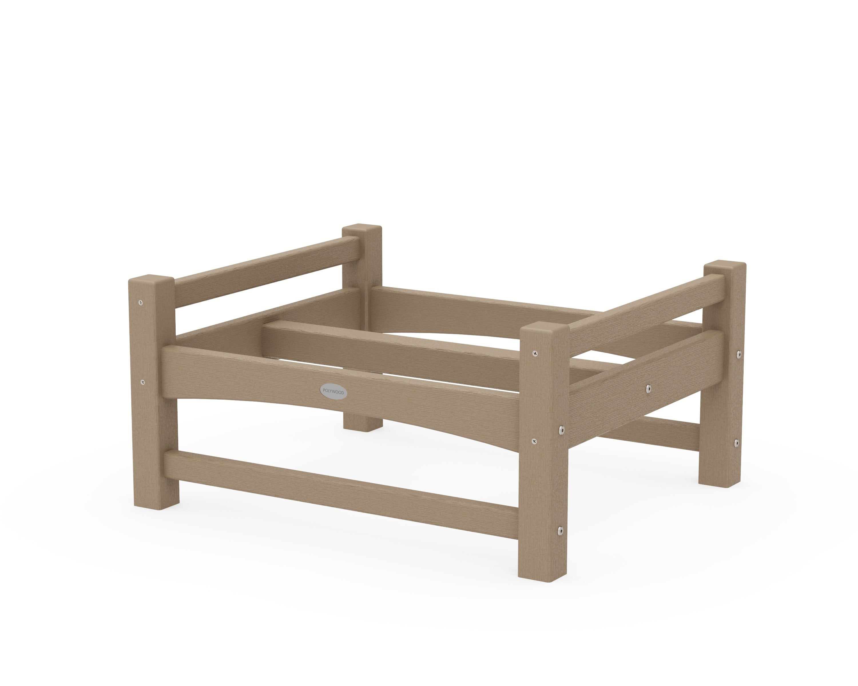 Club Ottoman Frame in Vintage Sahara