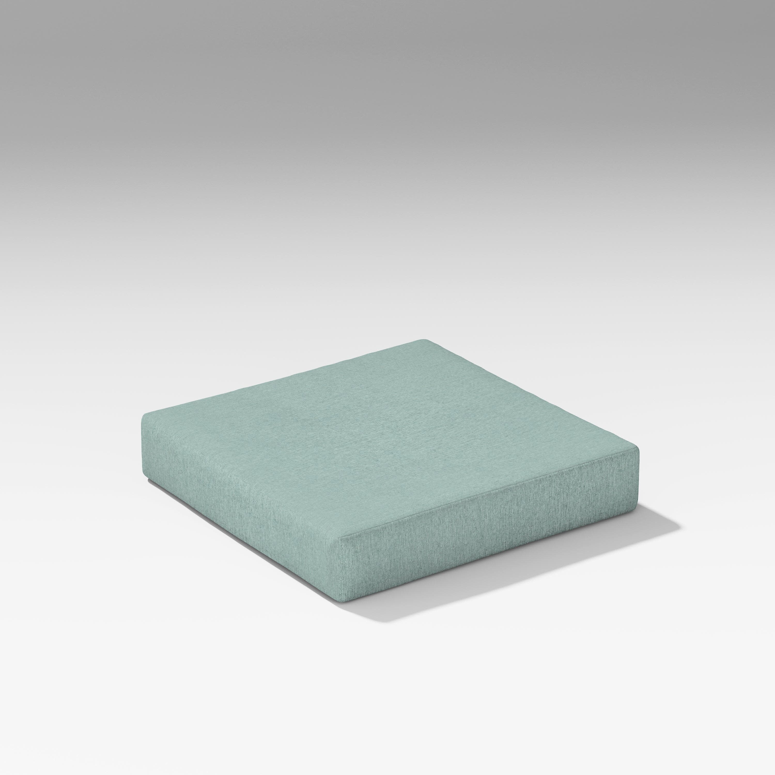Latitude Modular Ottoman Seat Cushion in Glacier Spa
