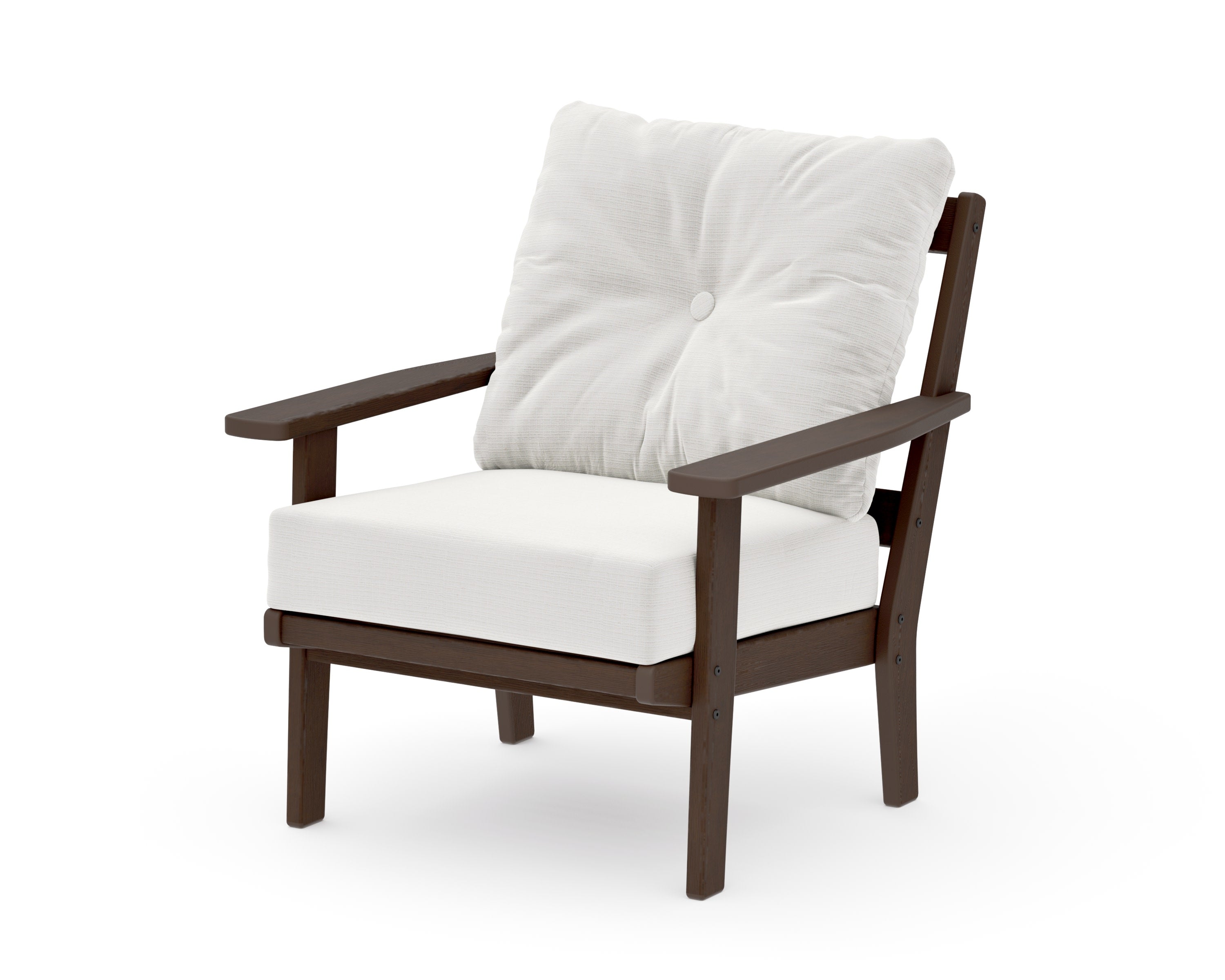 Prairie Deep Seating Chair in Kona / Natural Linen