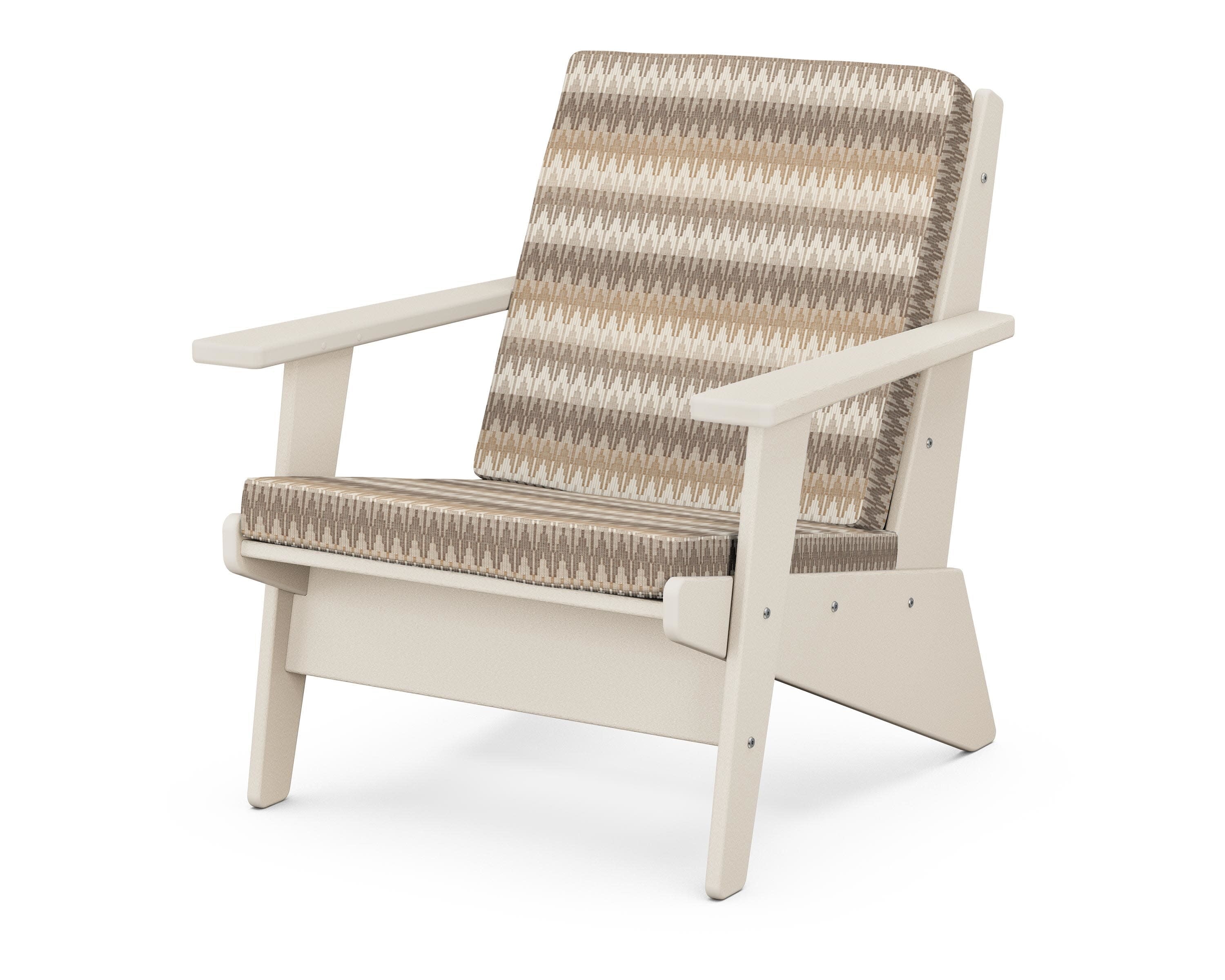 Riviera Modern Lounge Chair in Sand / Valley Dune