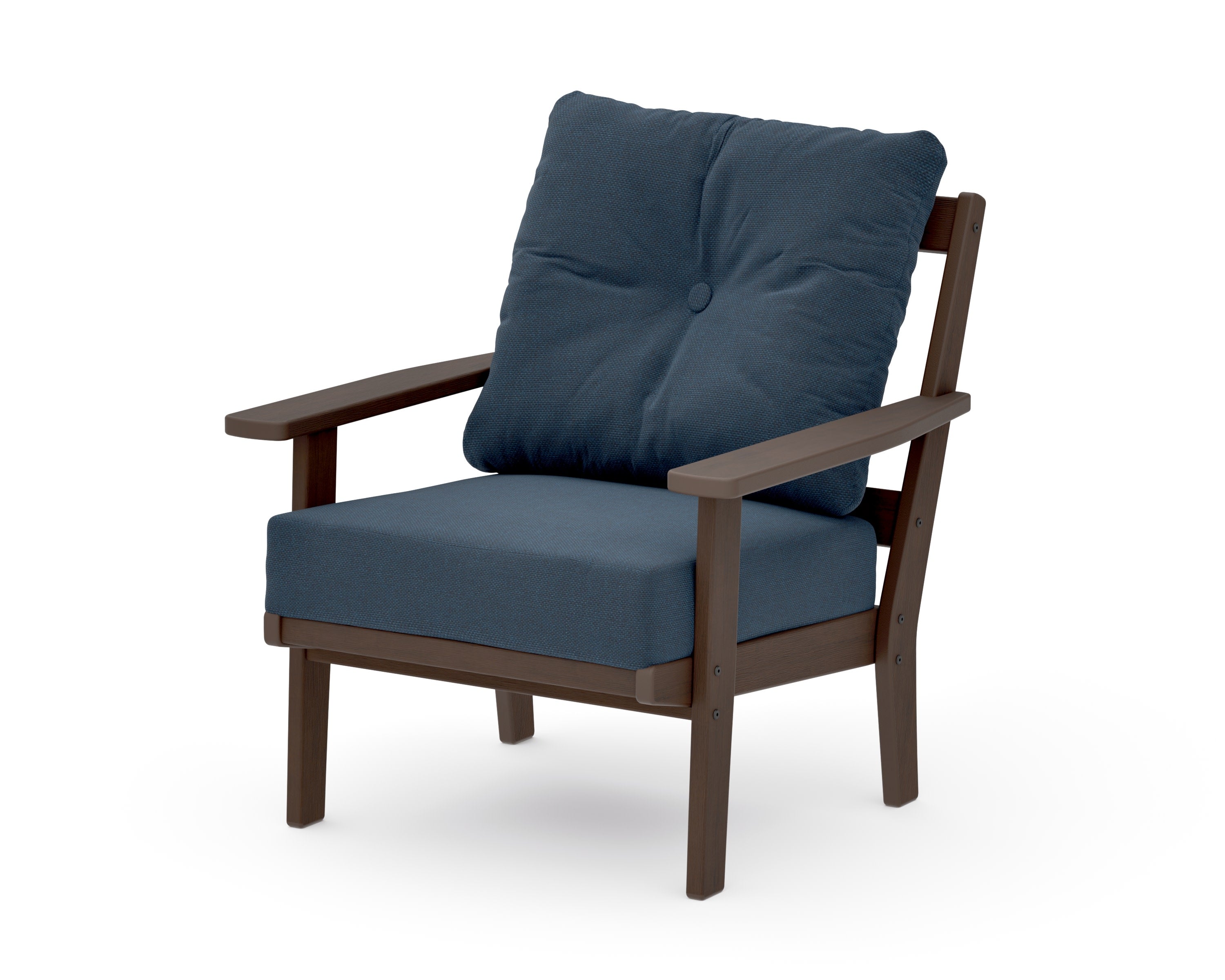 Oxford Deep Seating Chair in Kona / Marine Indigo