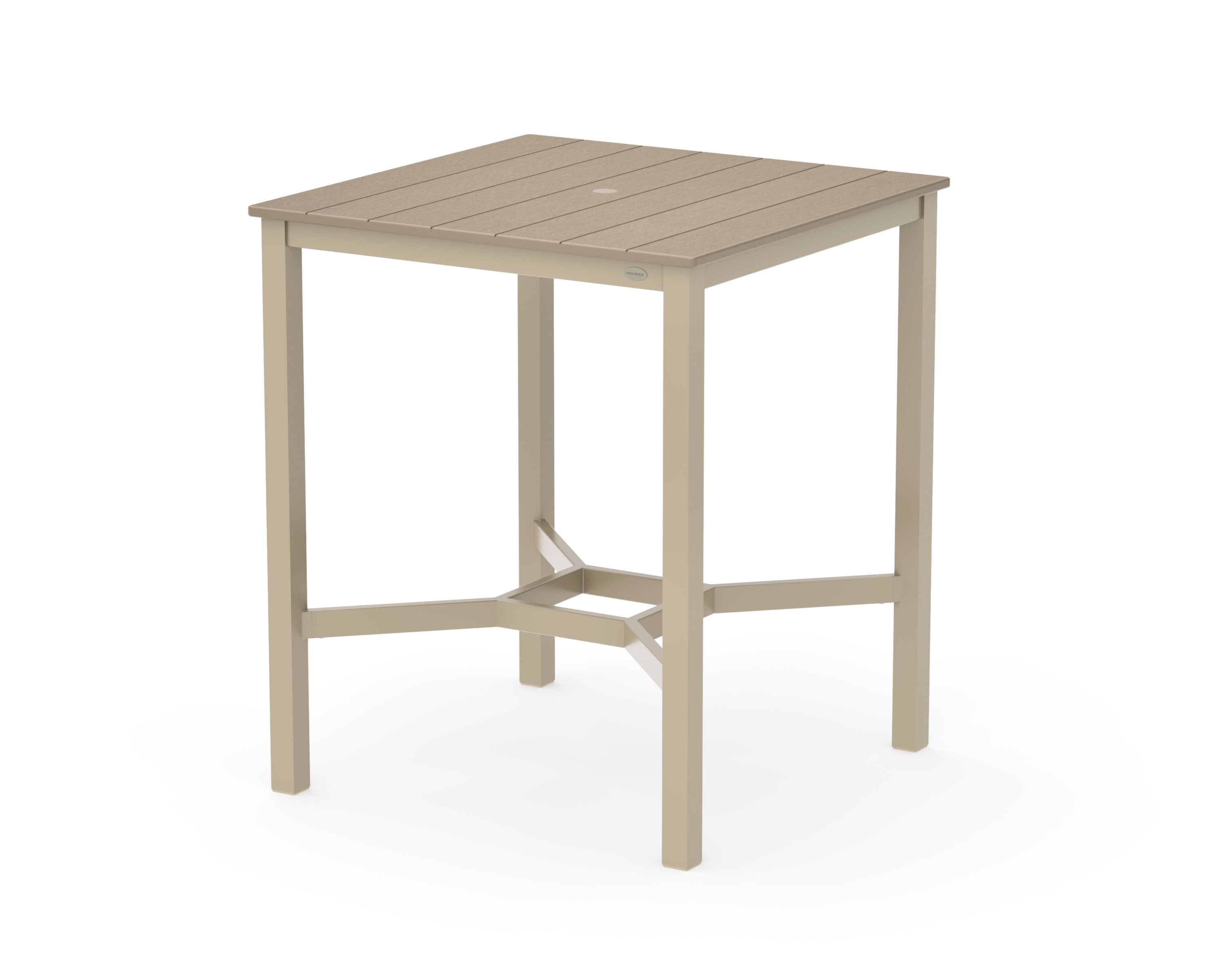 Main Street 36 x 36 Bar Table in Sand / Vintage Sahara