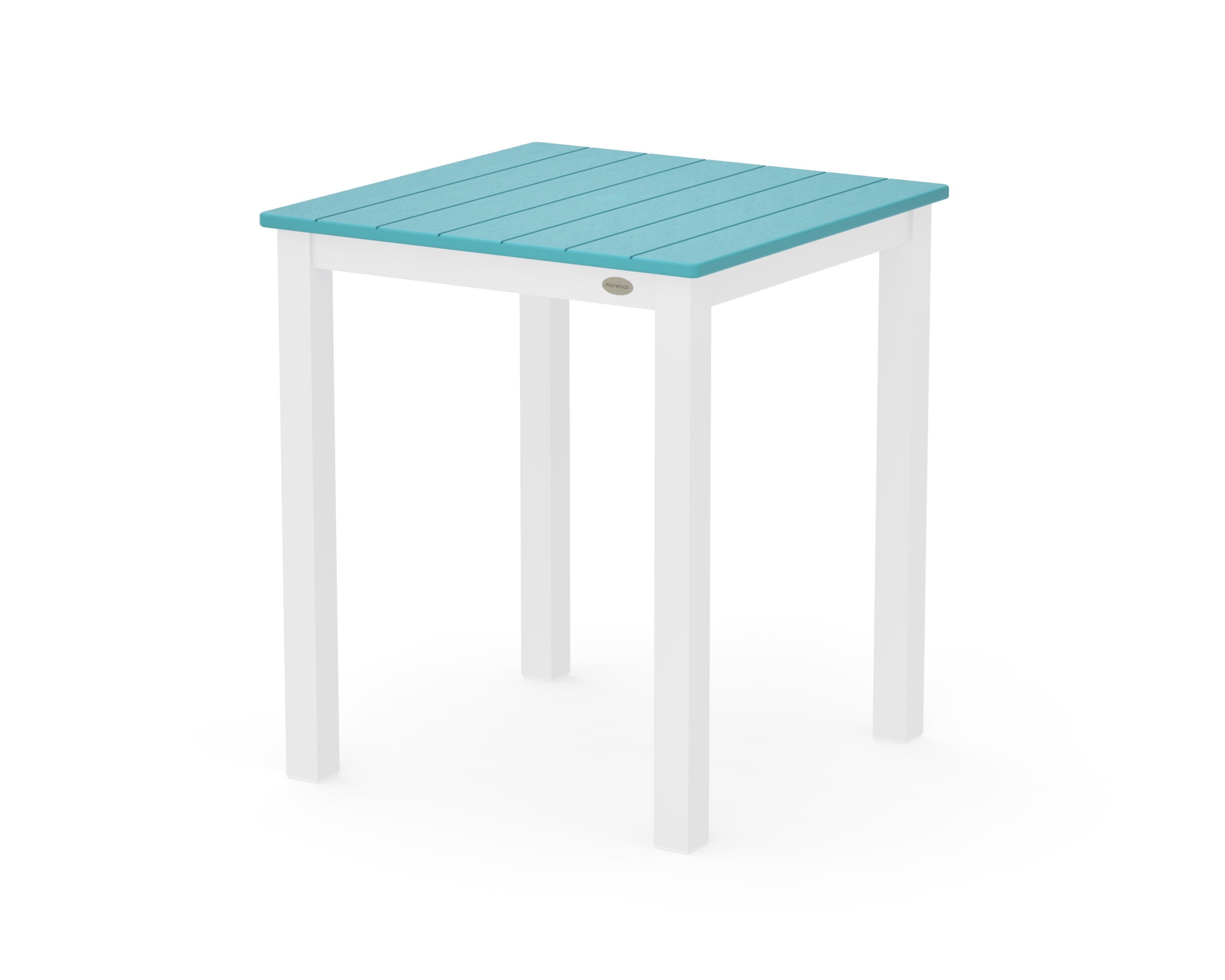Main Street 26 x 26 Dining Table in White / Aruba