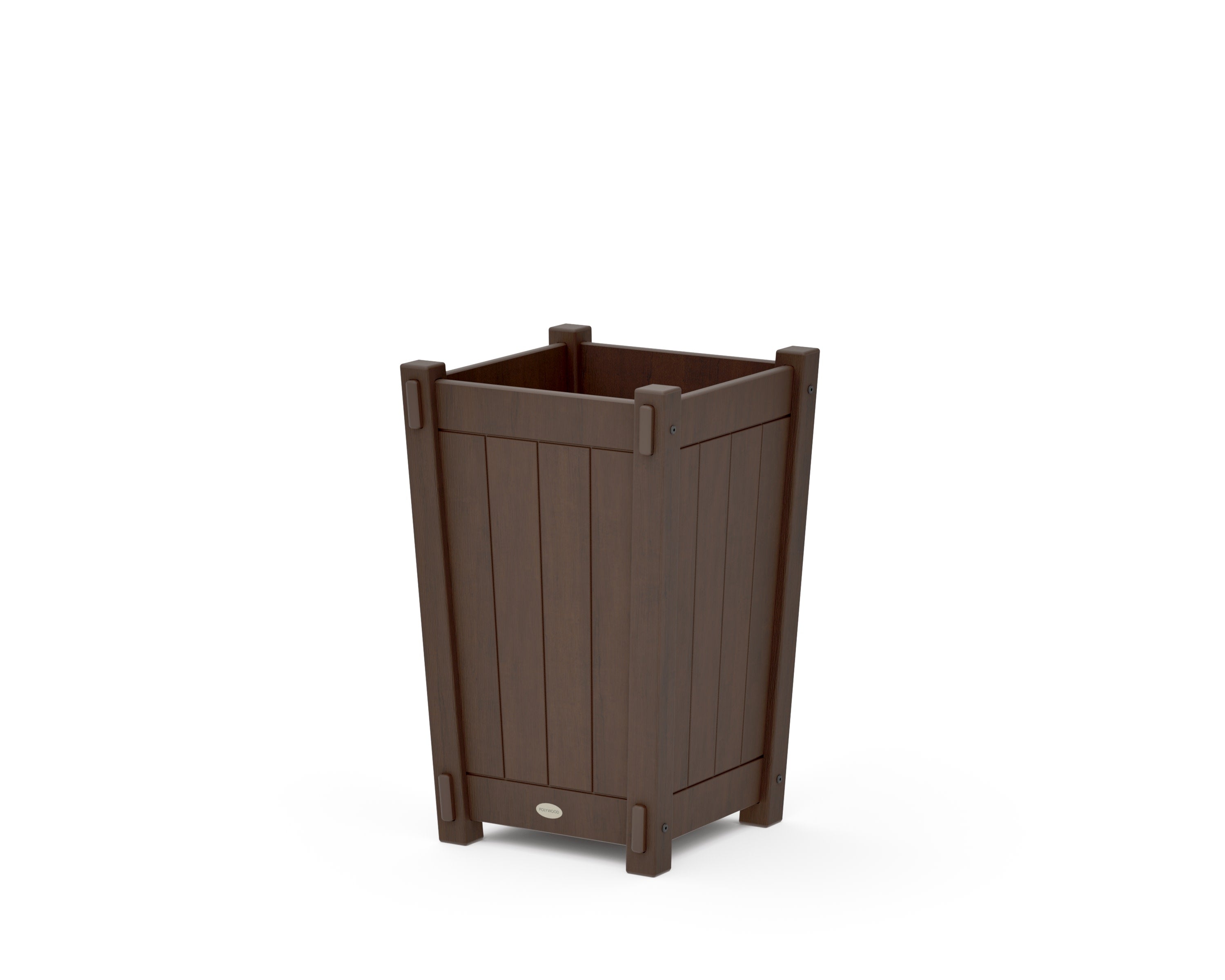 Vineyard Tapered Square Short Planter Box in Kona