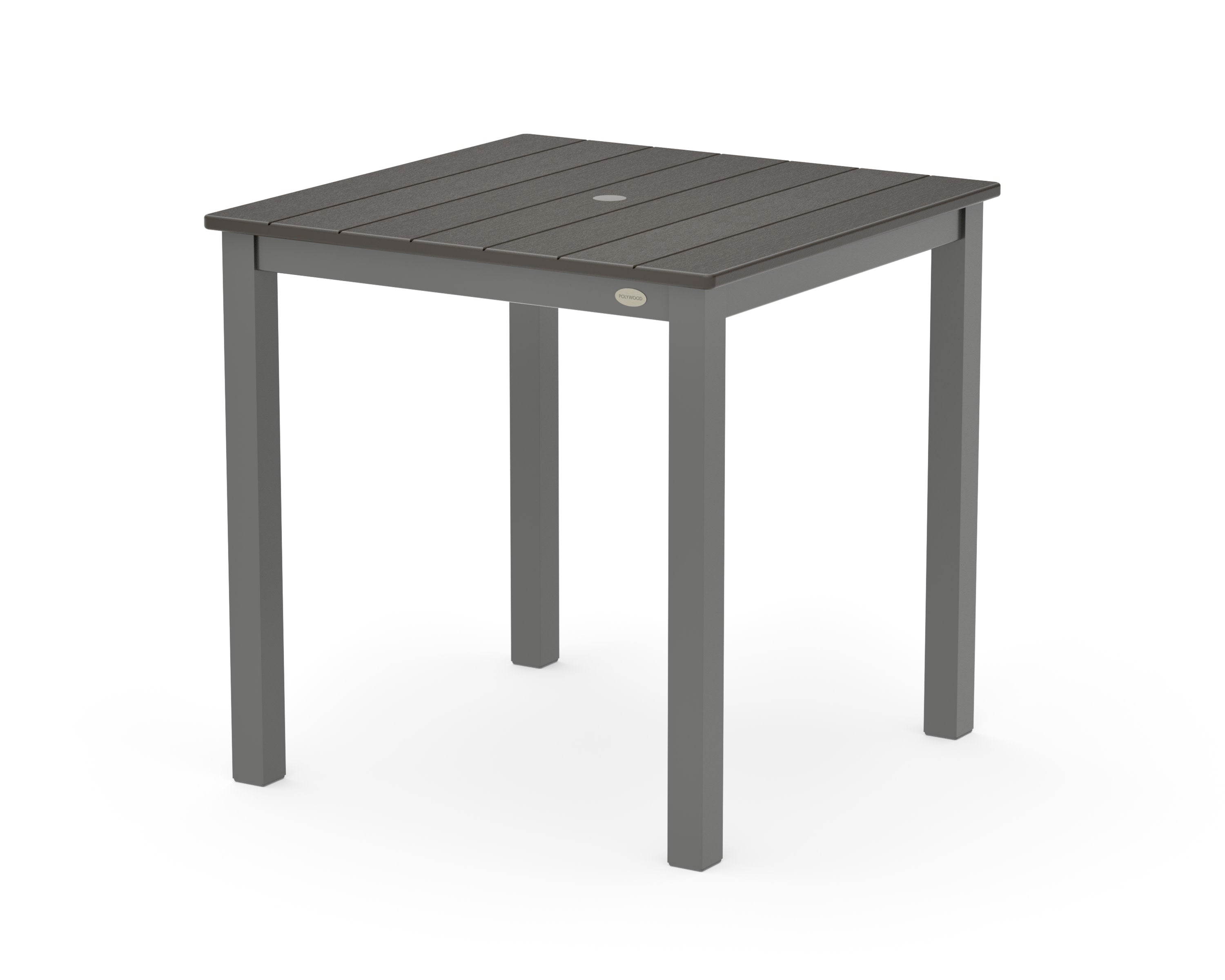 Main Street 30 x 30 Dining Table in Charcoal / Vintage Coffee