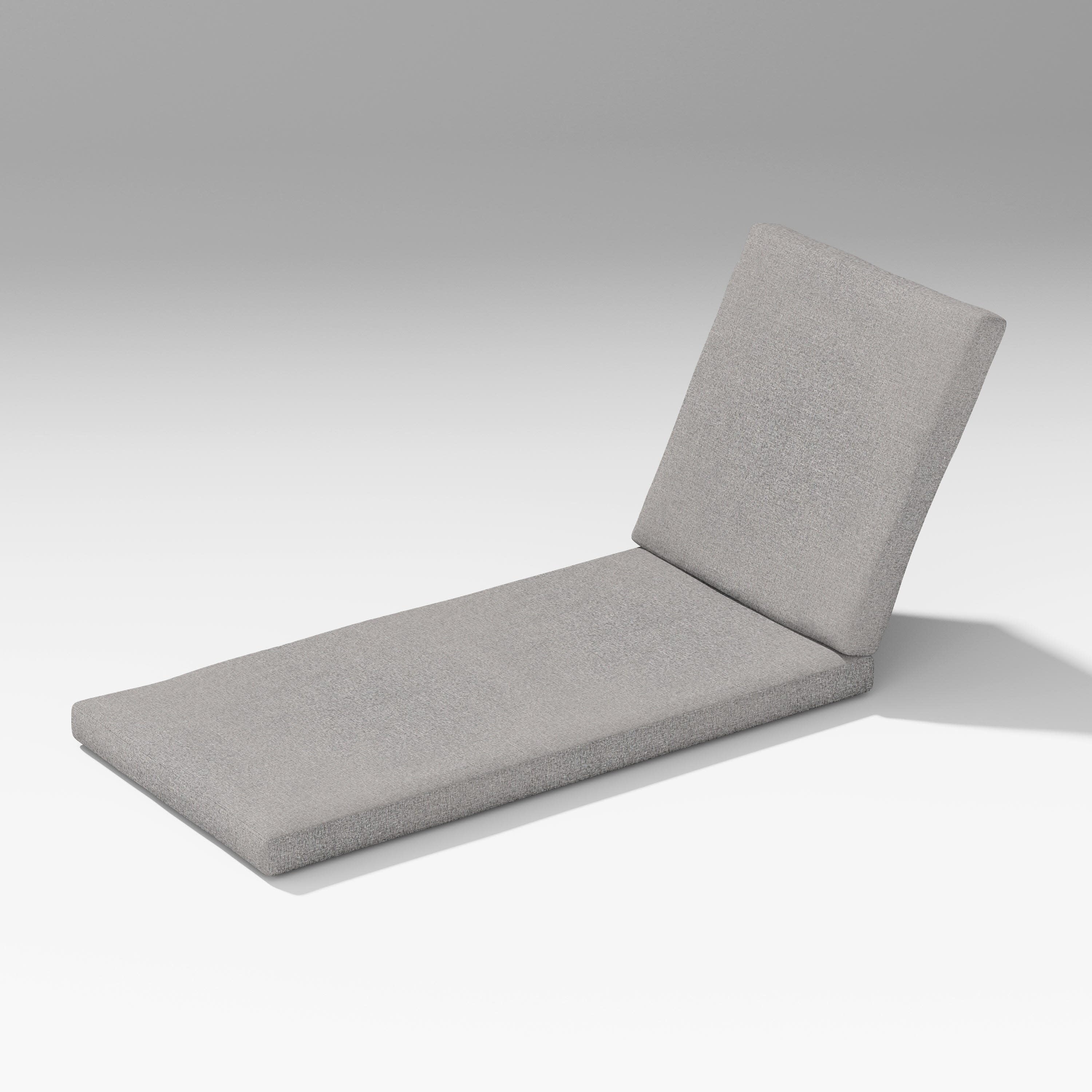 Latitude Chaise Lounge Full Cushion in Grey Mist