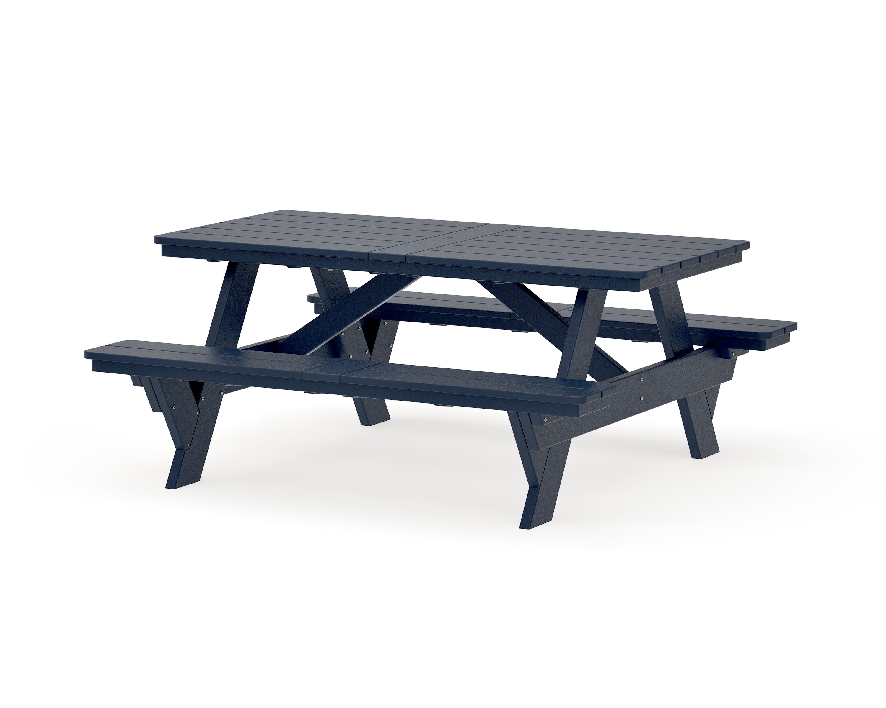 Rockford 72 Picnic Table in Navy