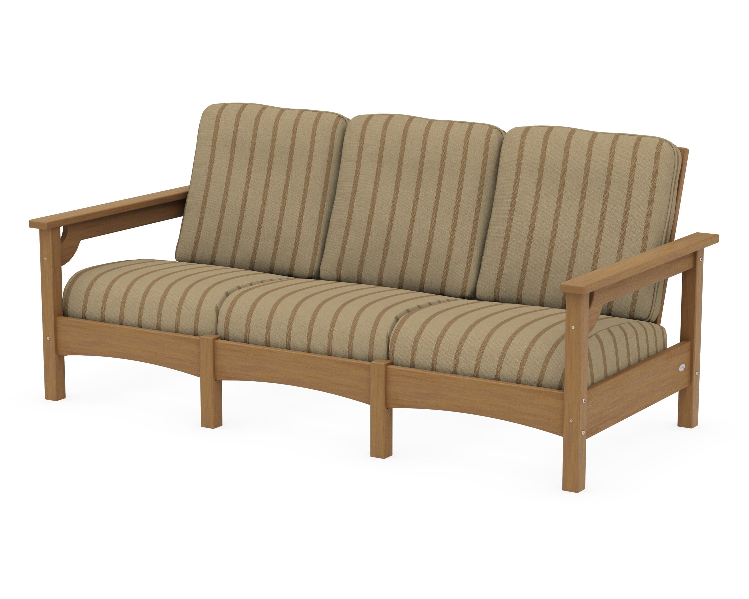 Club Sofa in Natural / Unwind Driftwood