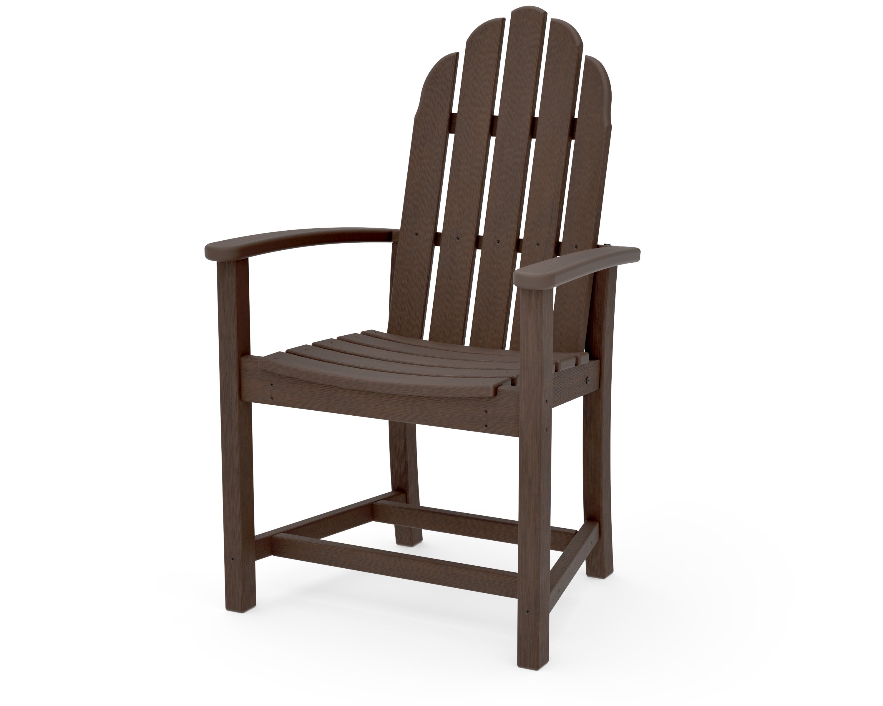 Classic Upright Adirondack Chair in Kona