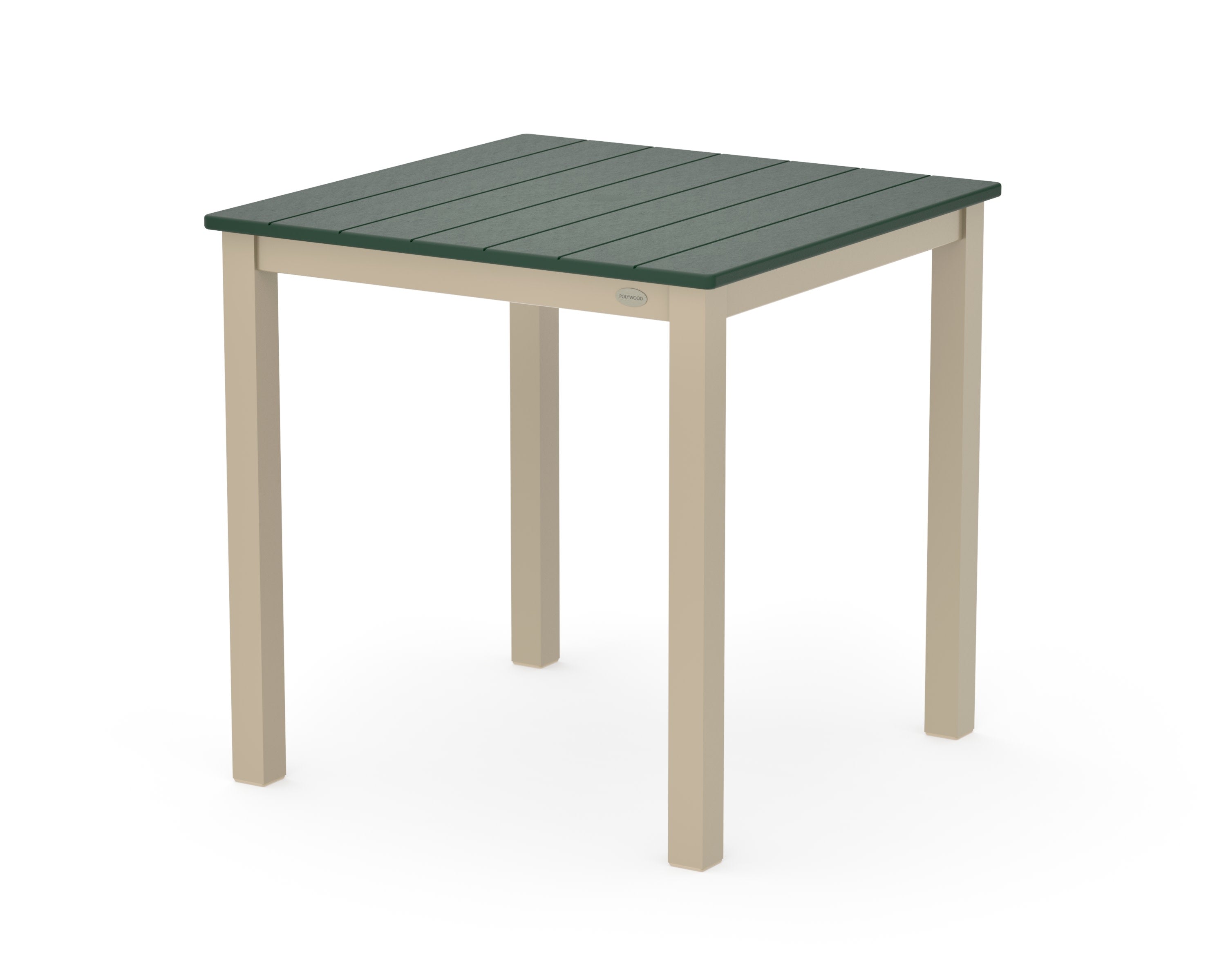 Main Street 30 x 30 Dining Table in Sand / Green