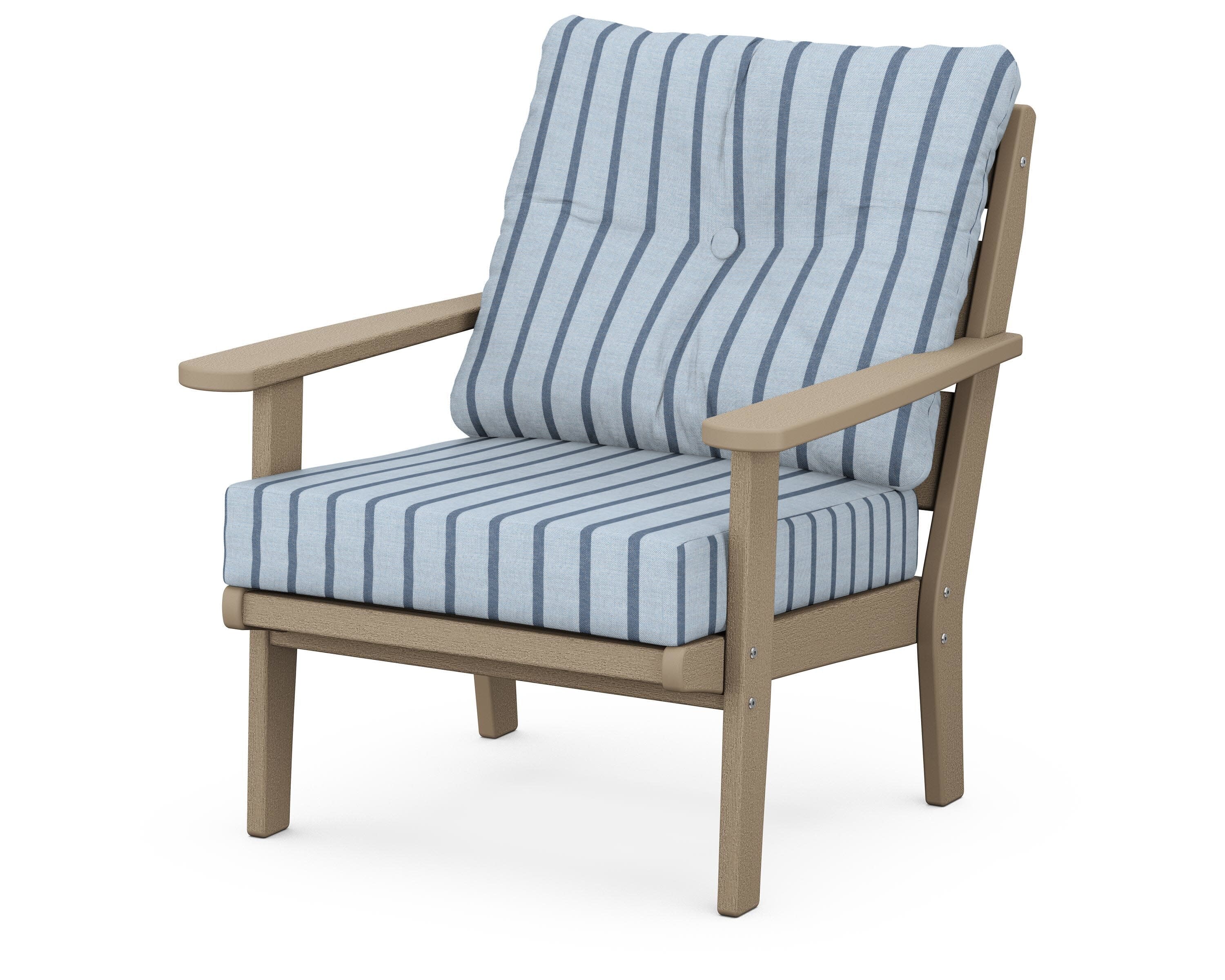 Lakeside Deep Seating Chair in Vintage Sahara / Unwind Sky