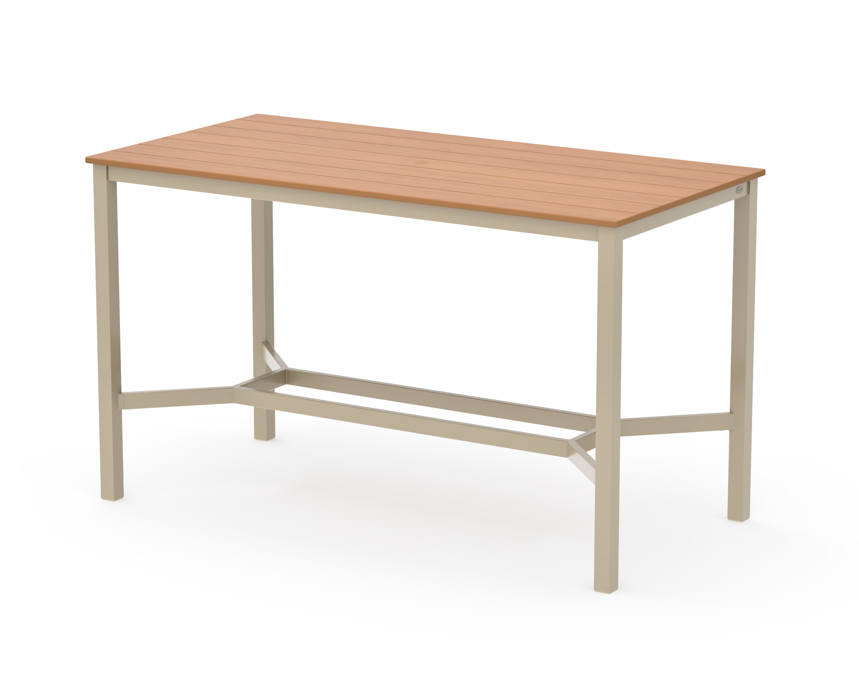 Main Street 36 x 72 Bar Table in Sand / Natural