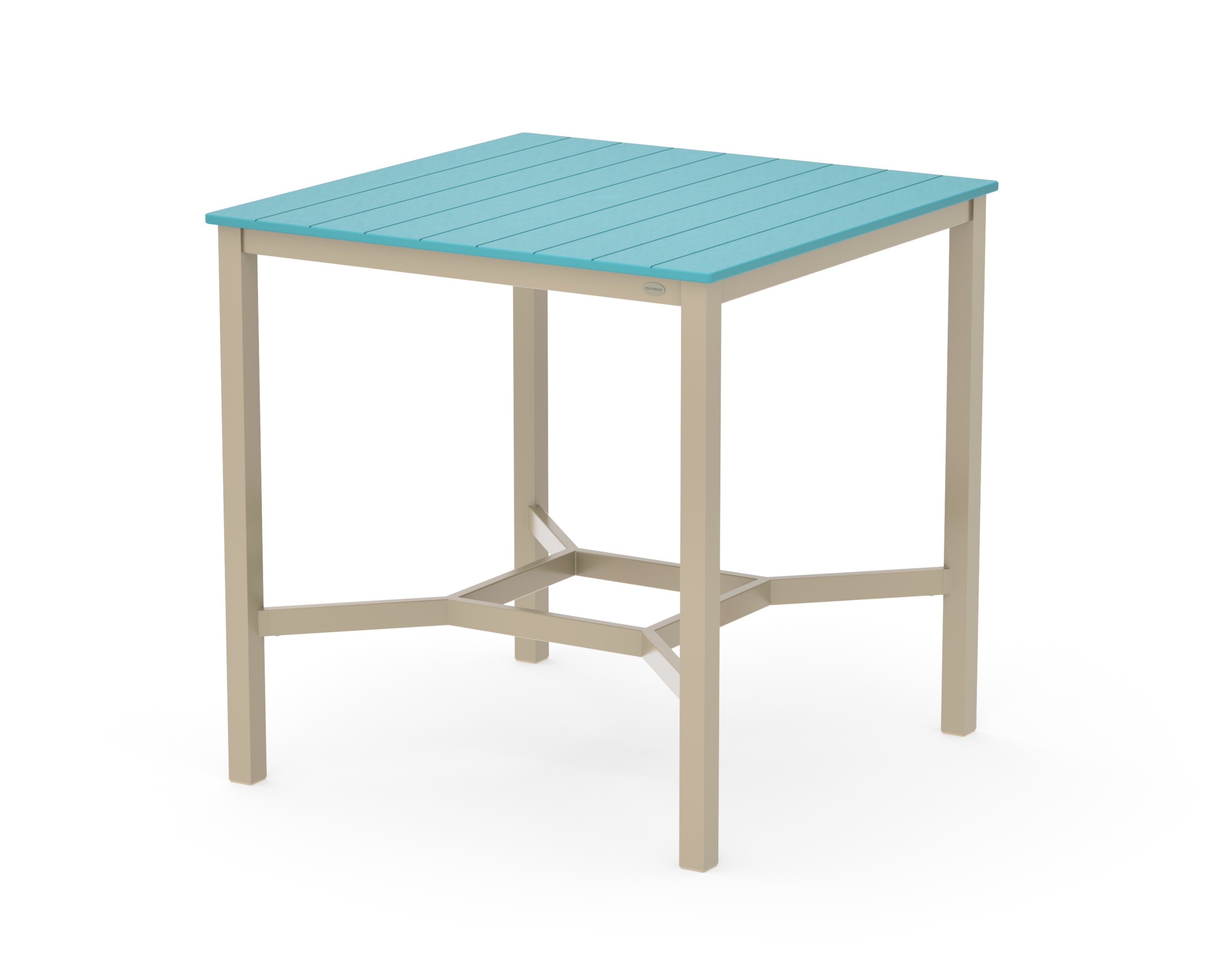 Main Street 42 x 42 Bar Table in Sand / Aruba