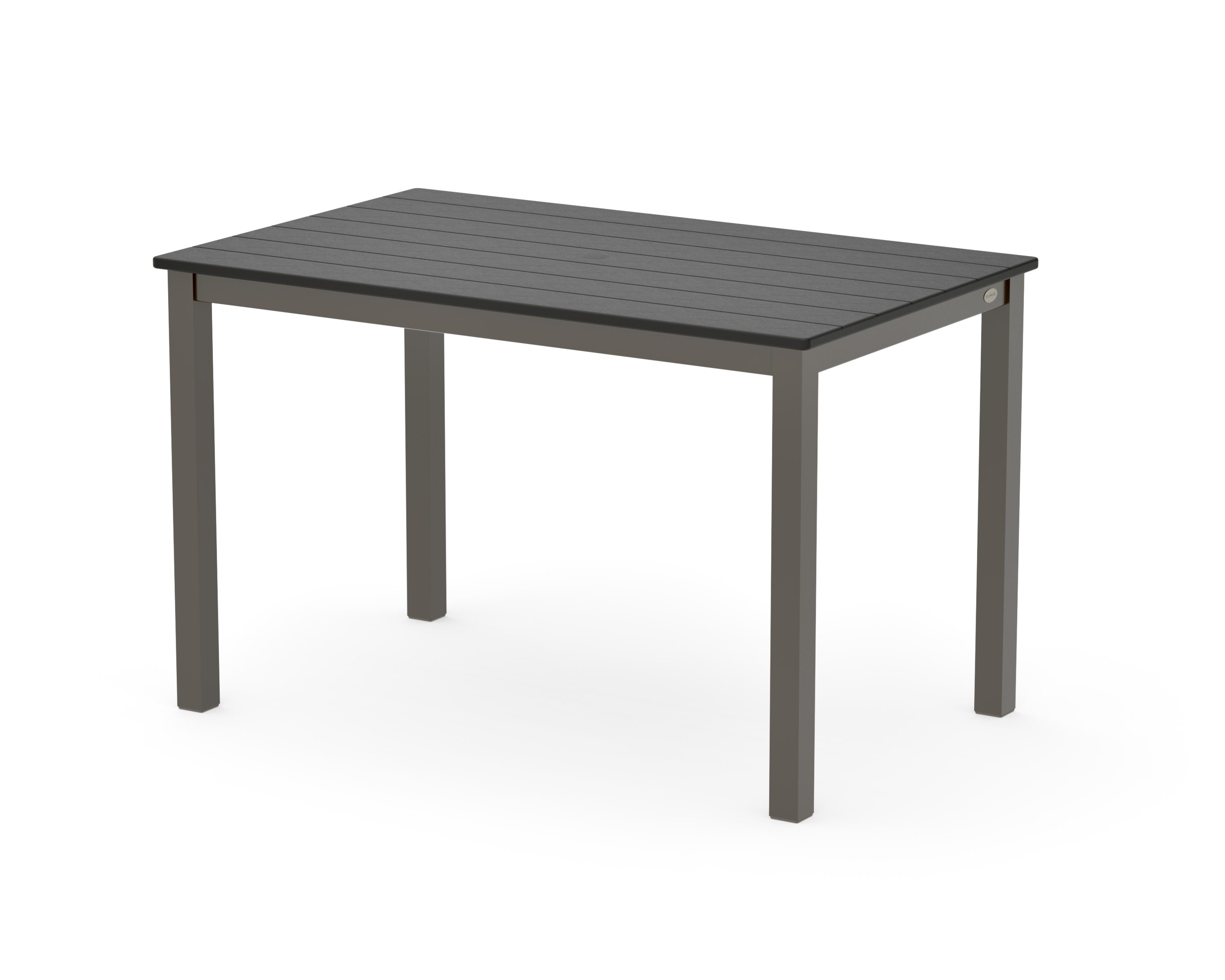 Main Street 30 x 48 Dining Table in Bronze / Black