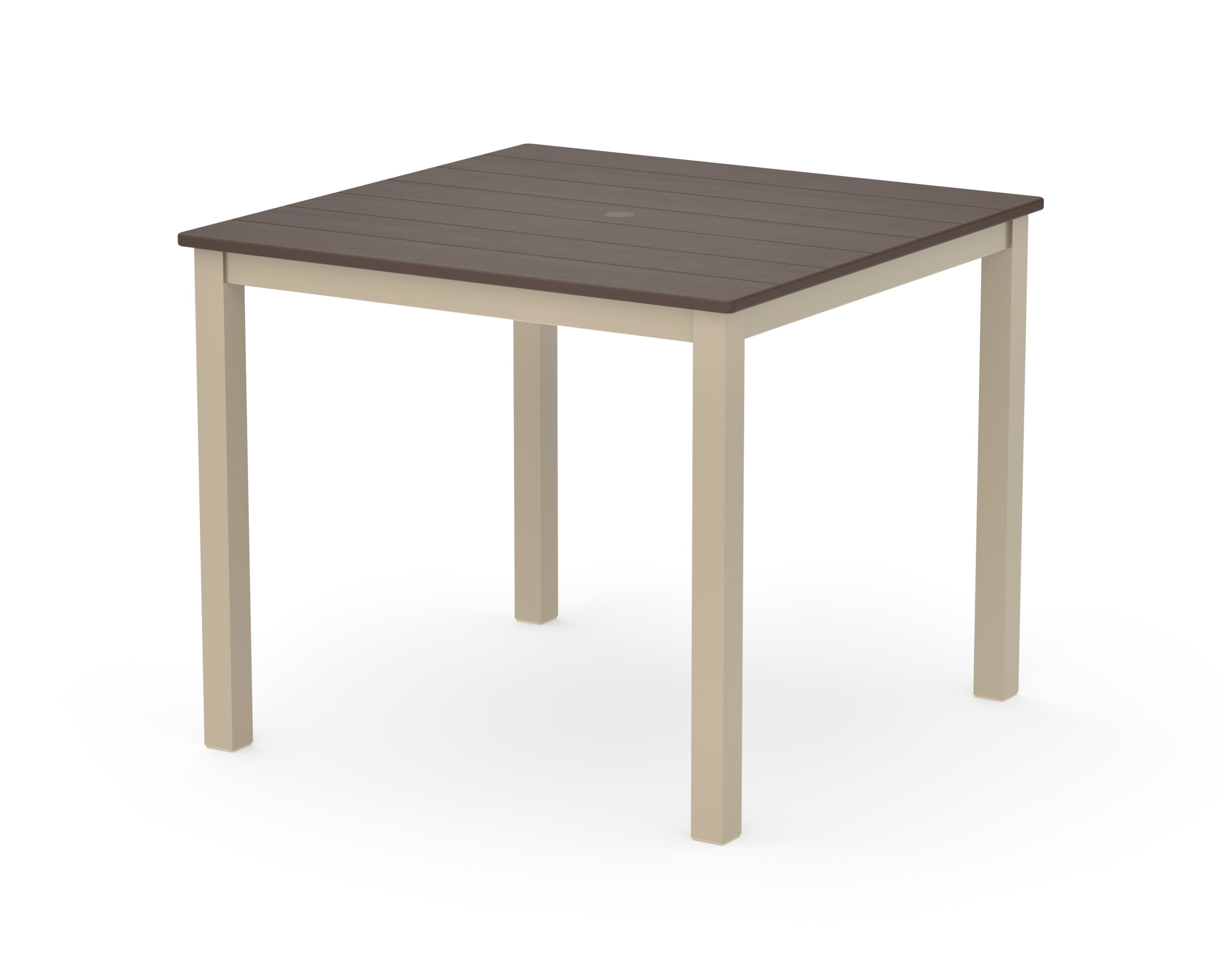 Main Street 36" x 36" Dining Table in Sand / Kona