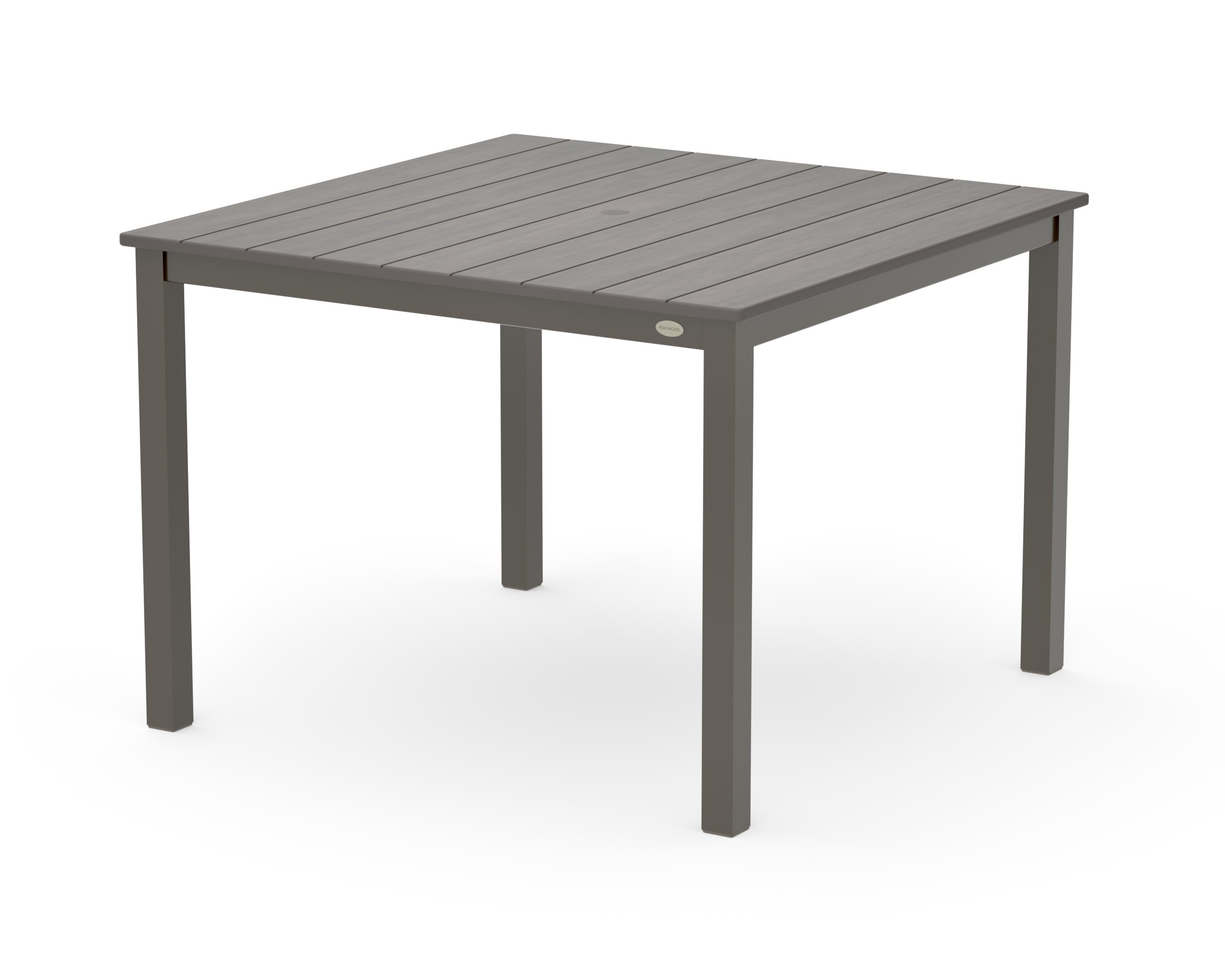 Main Street 42 x 42 Dining Table in Bronze / Driftwood